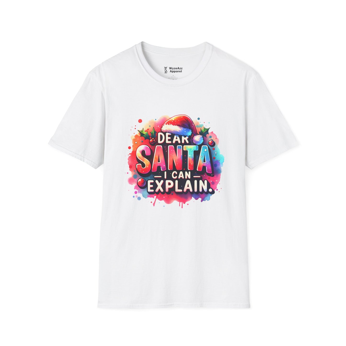 Dear Santa I Can Explain - Christmas T-Shirt