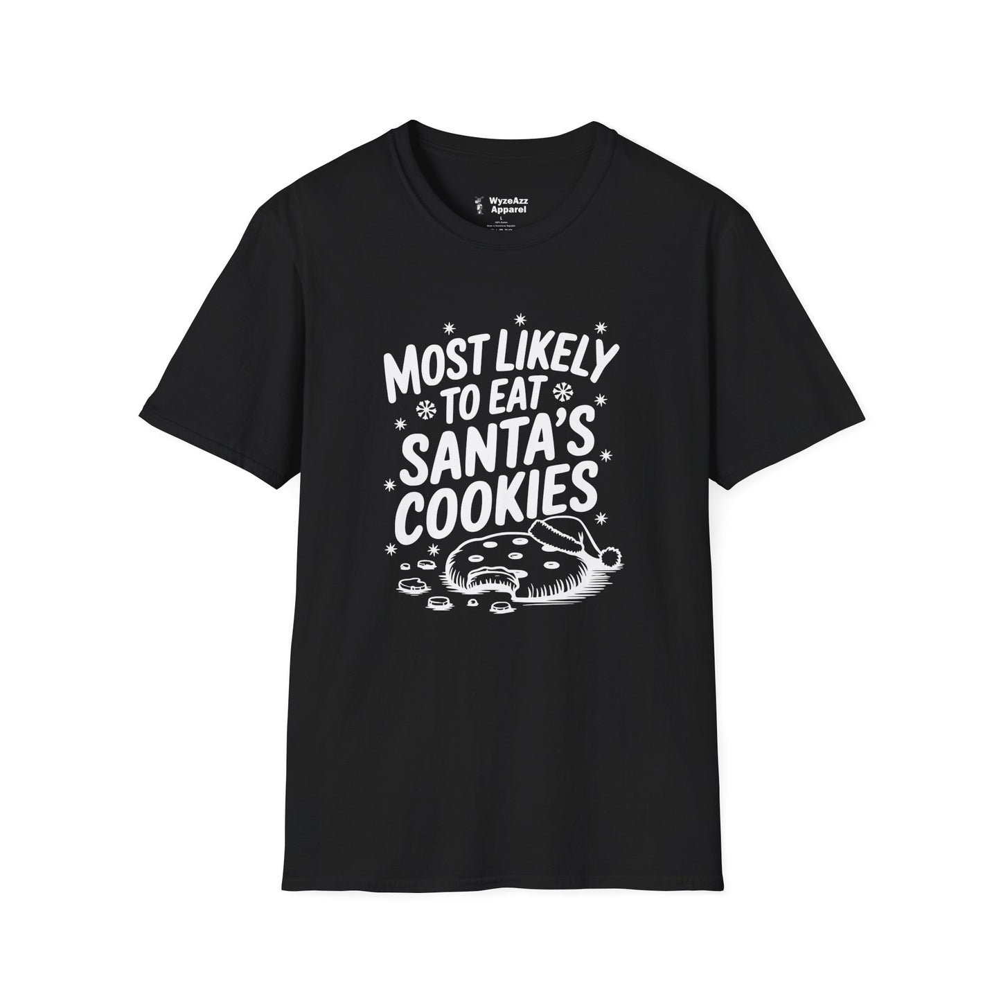 Most Likely To Eat Santa's Cookies Christmas T-Shirt