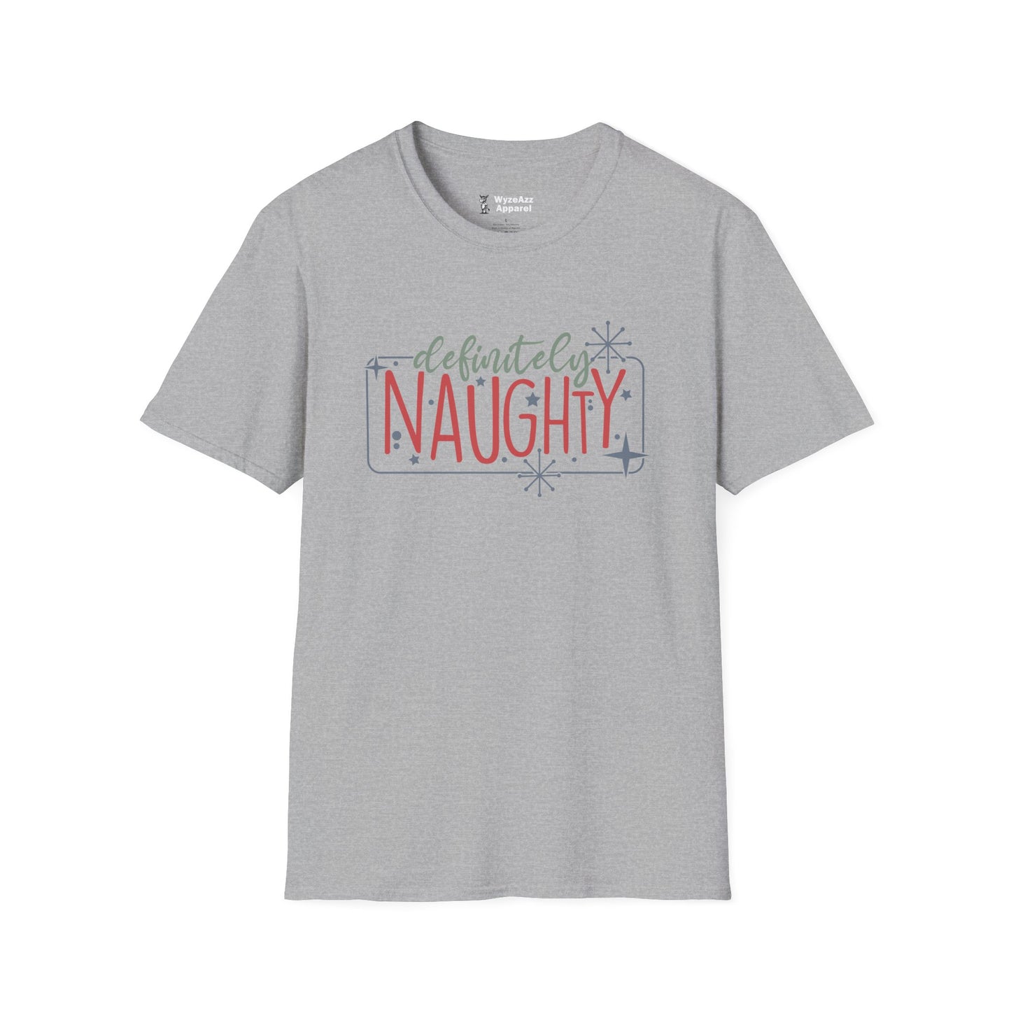 Definitely Naughty Christmas T-Shirt
