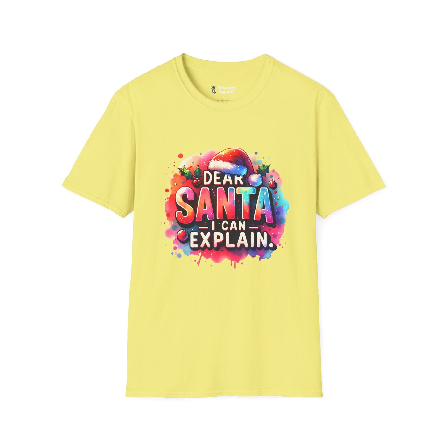Dear Santa I Can Explain - Christmas T-Shirt