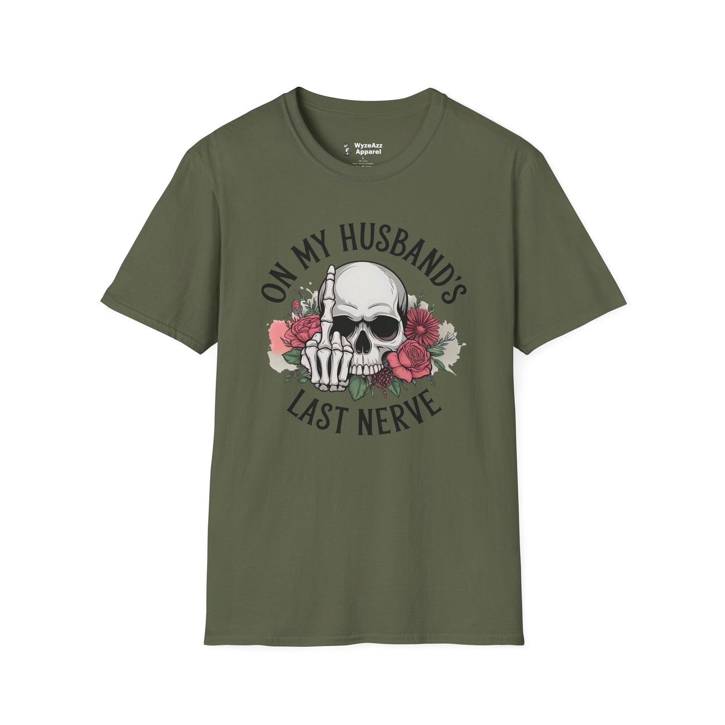 On My Husband's Last Nerve T-Shirt