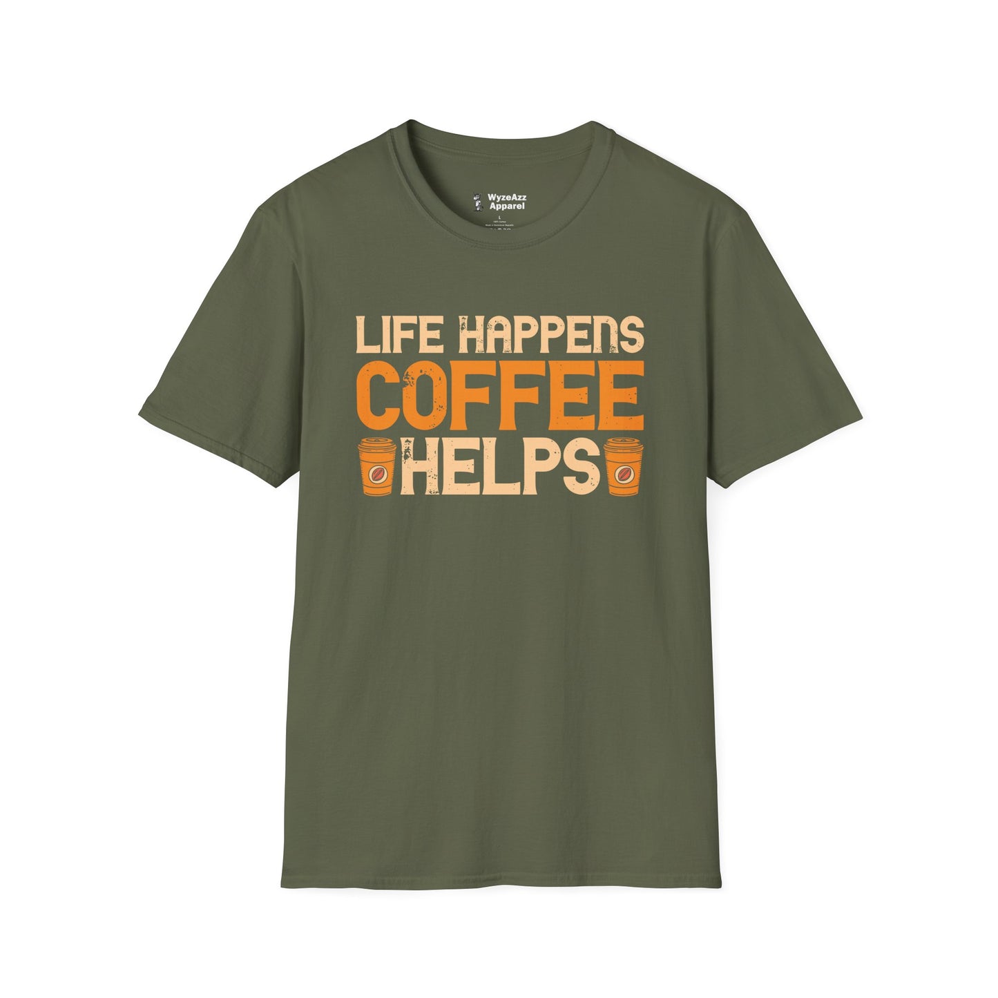 Life Happens, Coffee Helps T-Shirt