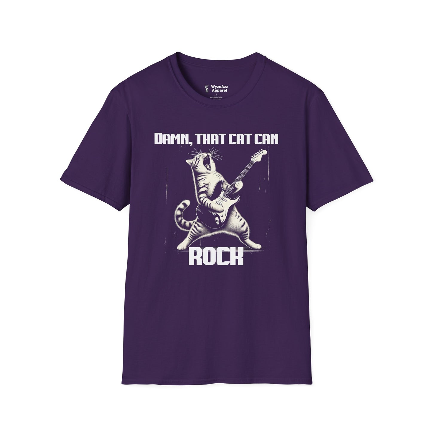 Damn That Cat Can Rock T-Shirt