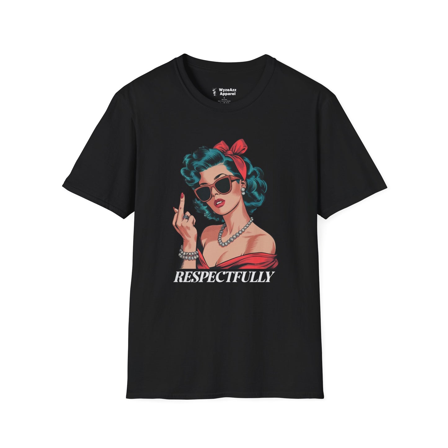 Respectfully Middle Finger T-Shirt