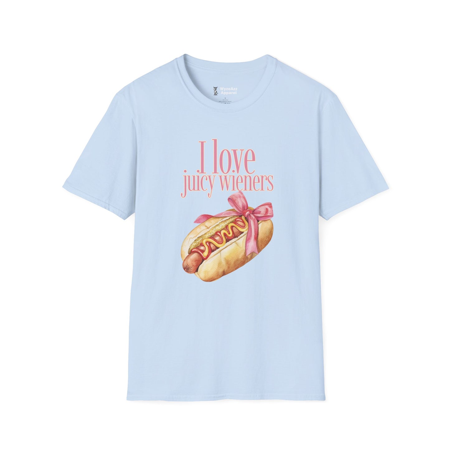 I Love Juicy Wieners Hotdog T-Shirt
