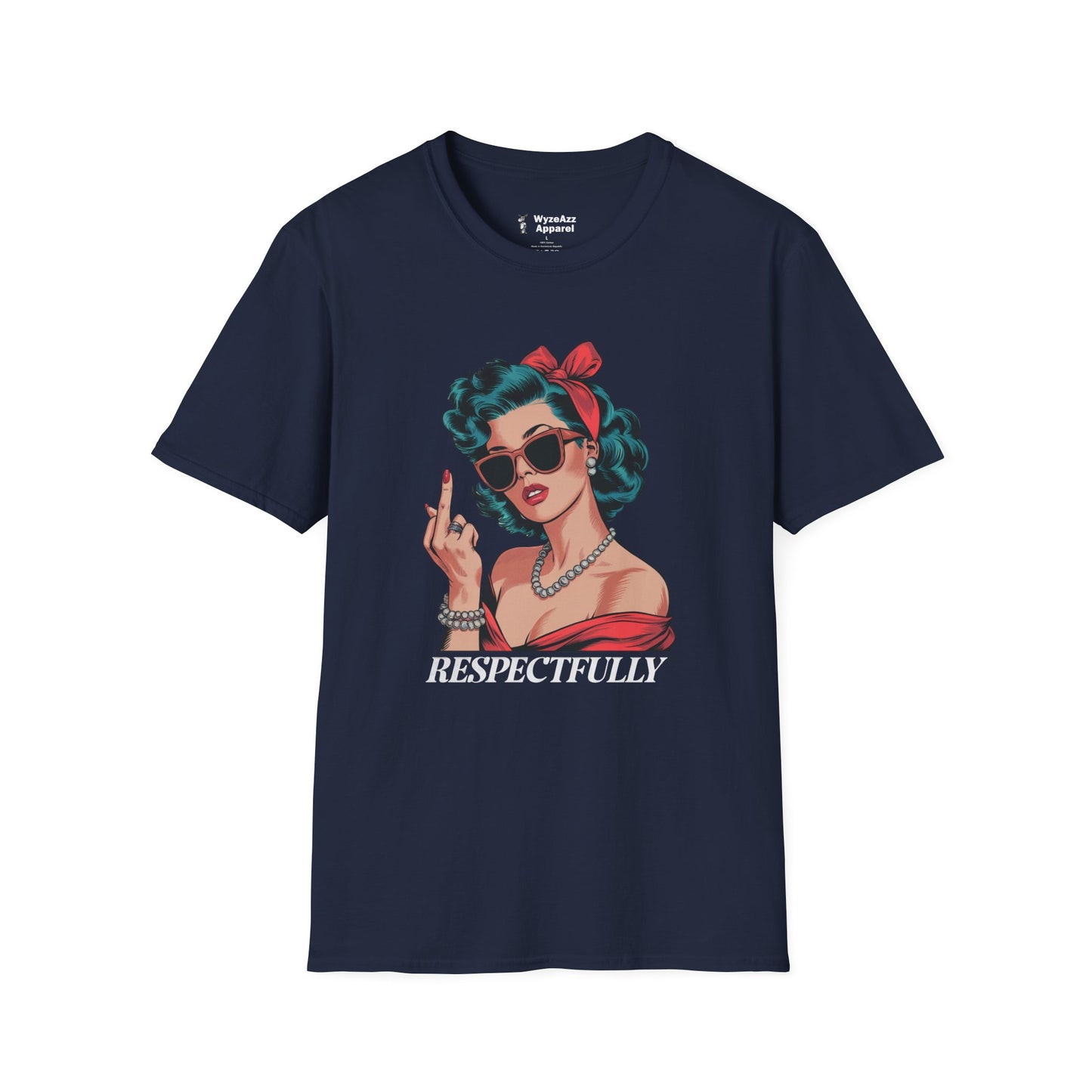 Respectfully Middle Finger T-Shirt