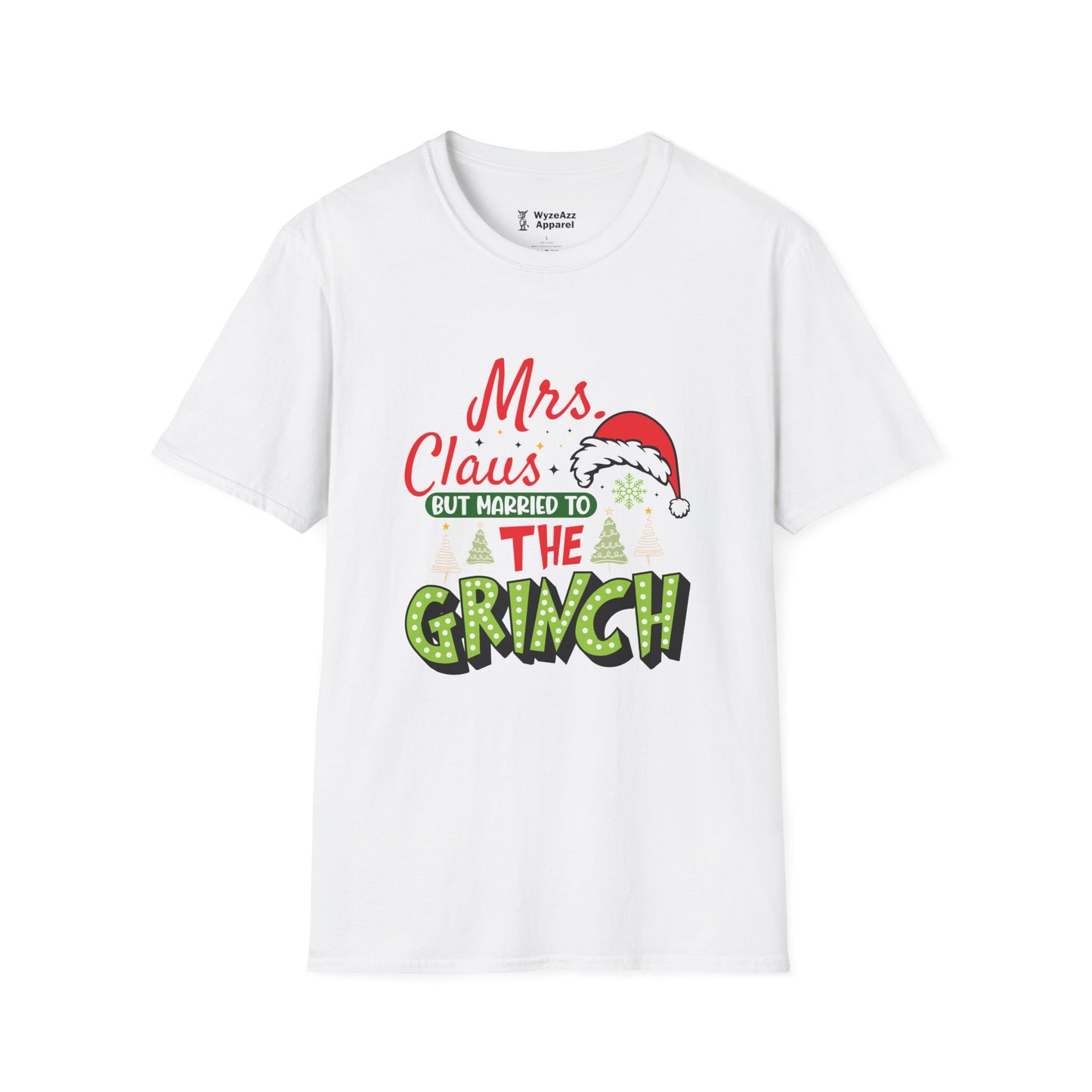 Mrs Claus But Married To The Grinch T-Shirt