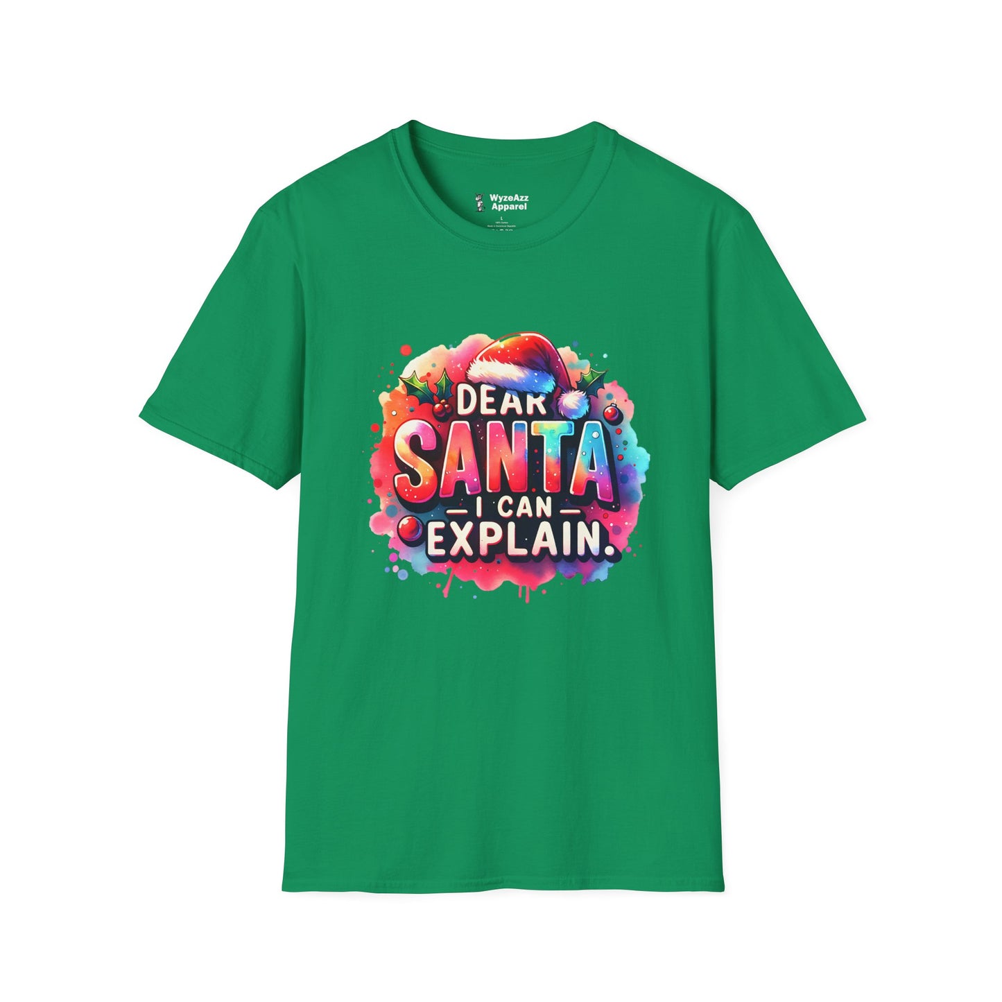 Dear Santa I Can Explain - Christmas T-Shirt