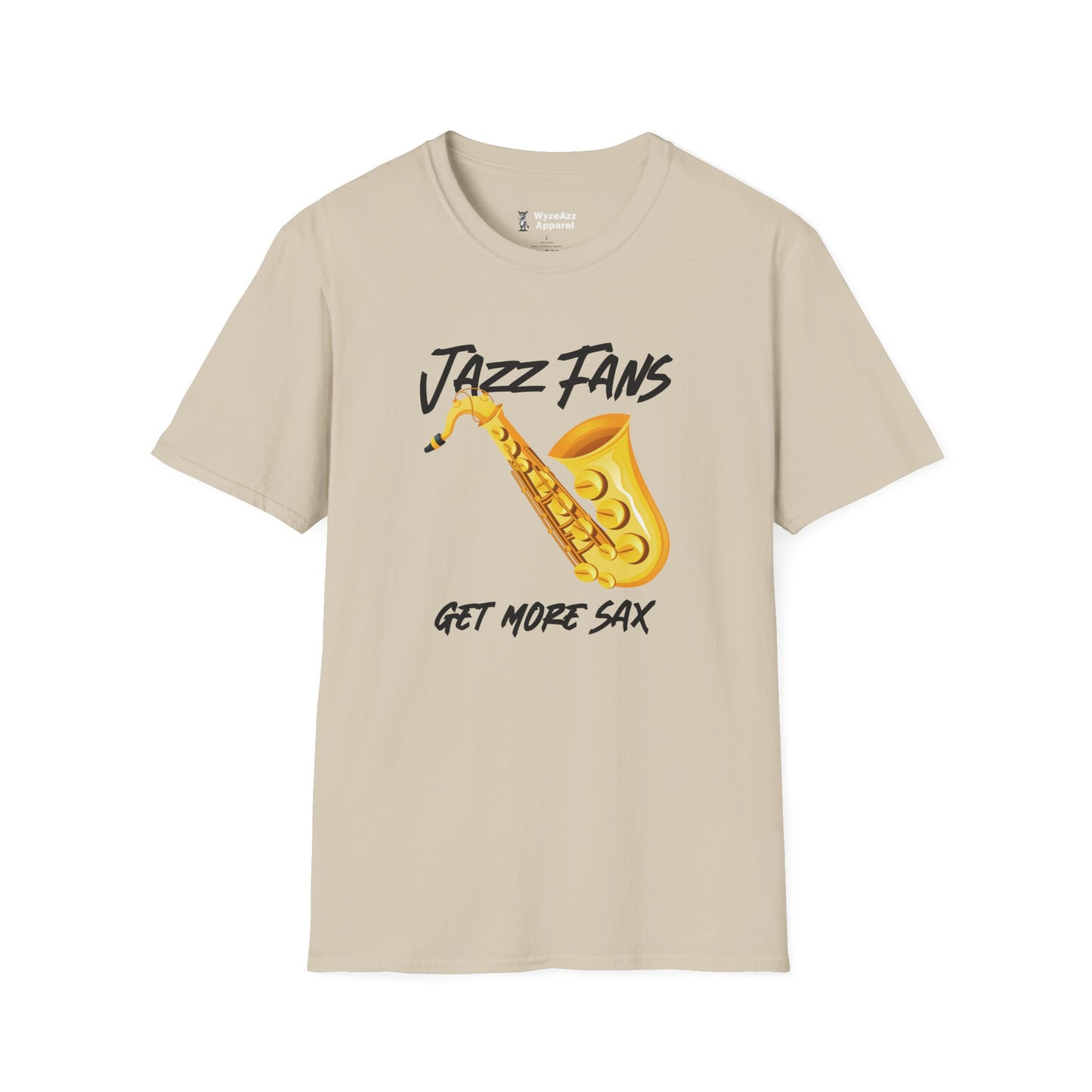 Jazz Fans Get More Sax Music T-Shirt