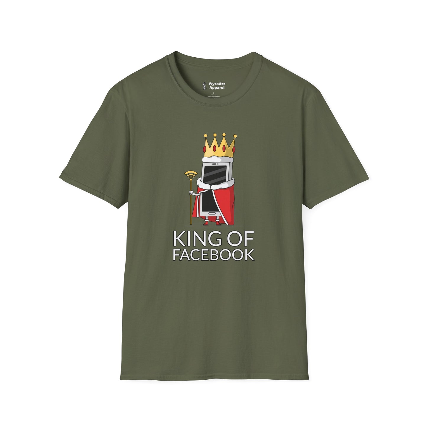 King of Facebook T-Shirt