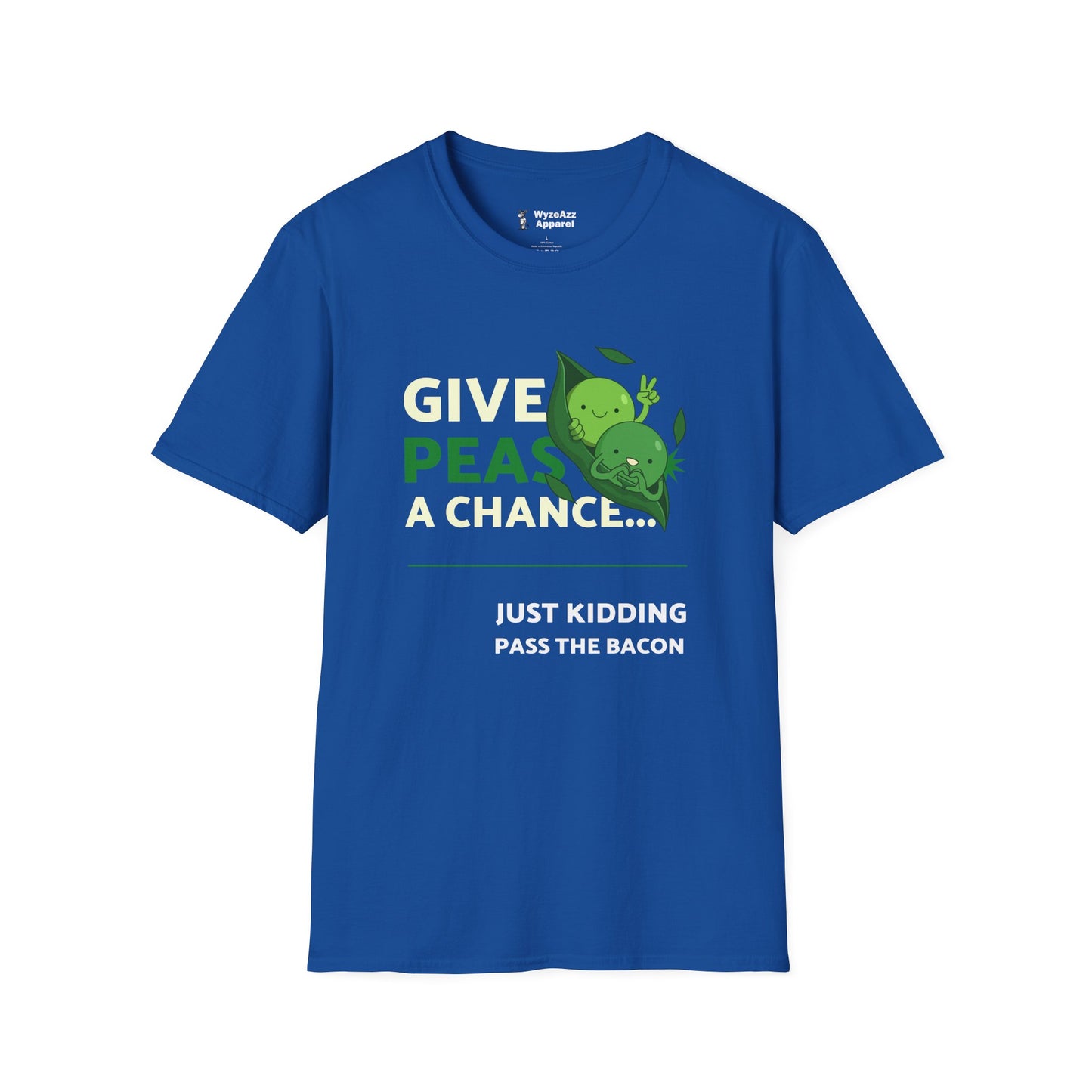 Give Peas A Chance - Bacon T-Shirt