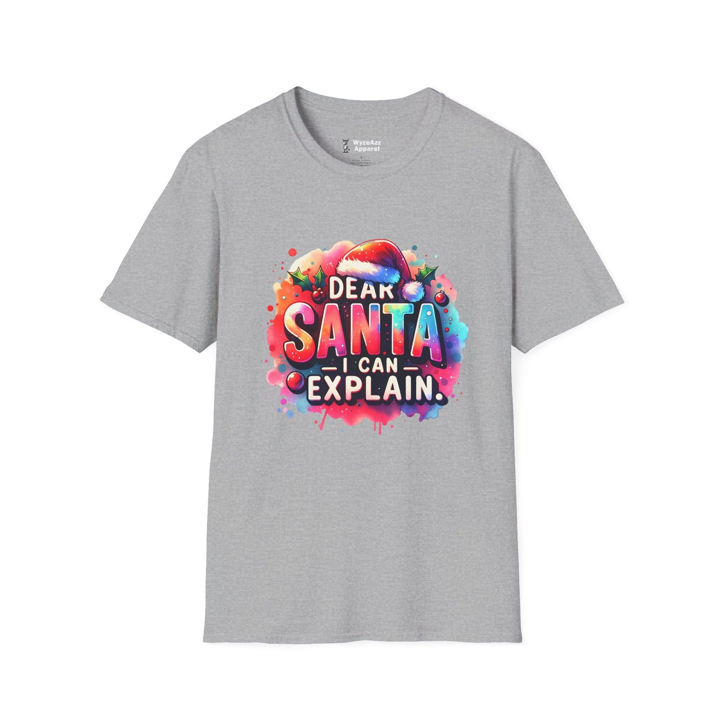 Dear Santa I Can Explain - Christmas T-Shirt