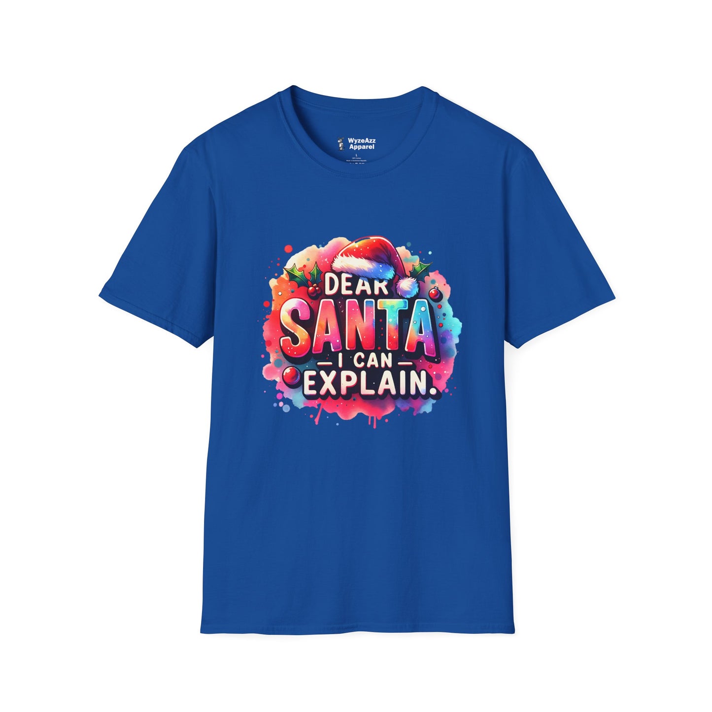 Dear Santa I Can Explain - Christmas T-Shirt