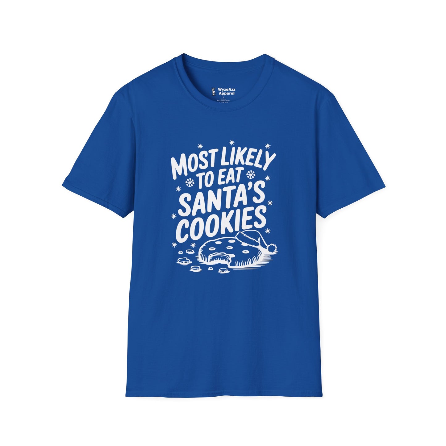 Most Likely To Eat Santa's Cookies Christmas T-Shirt
