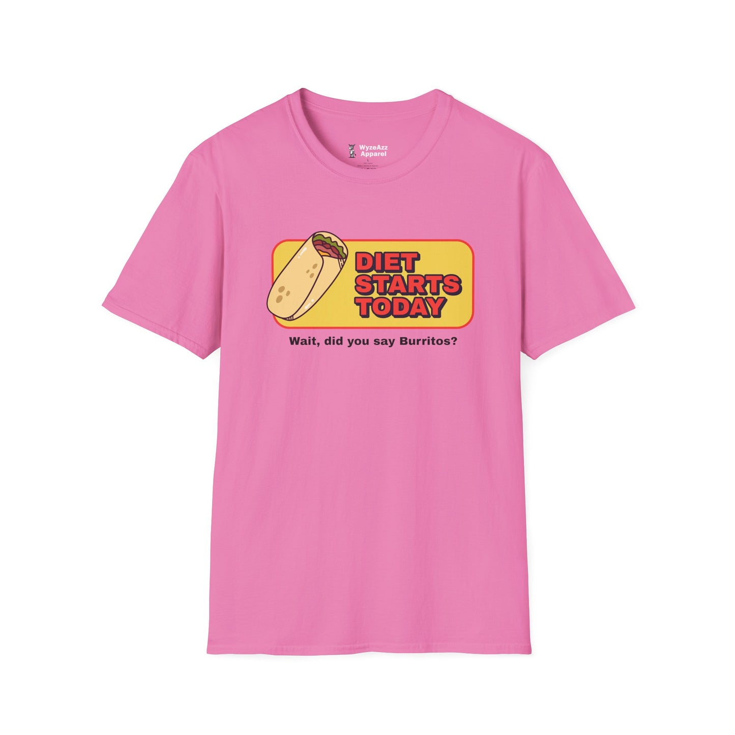 Diet Starts Today - Wait, Burritos? T-Shirt