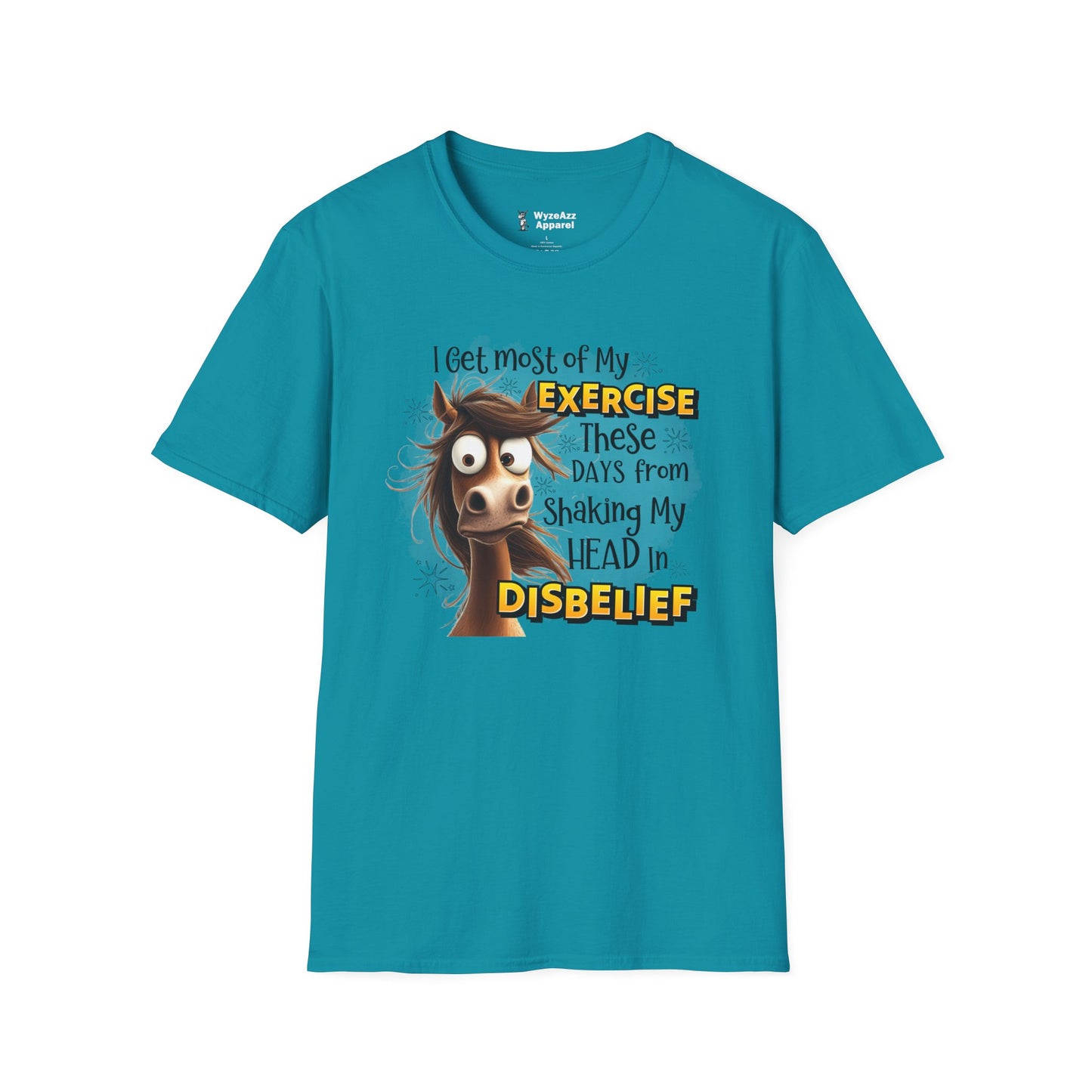 I Get Most of My Exercise From Shaking My Head In Disbelief T-Shirt