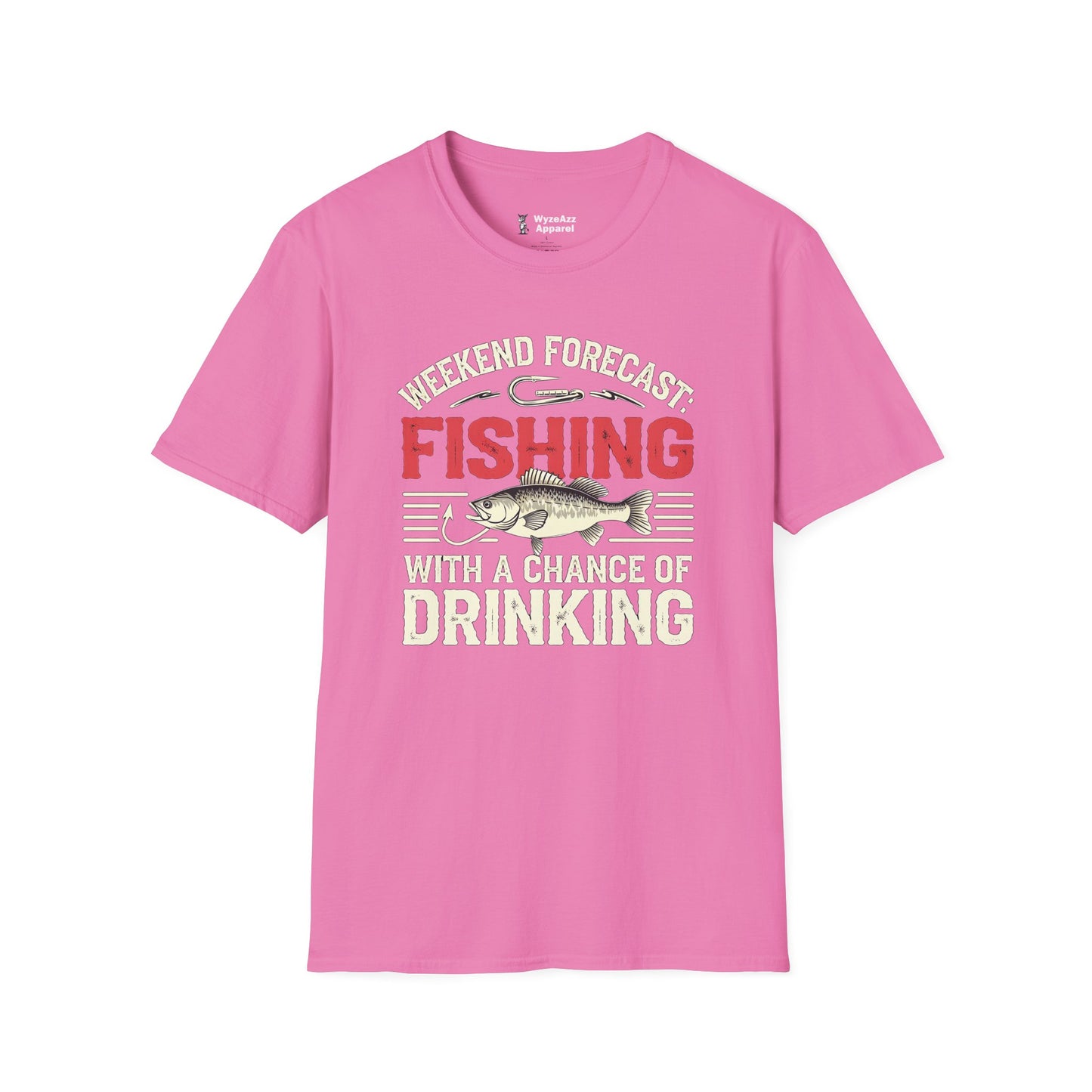 Weekend Forecast: Fishing WIth A Chance of Drinking T-Shirt