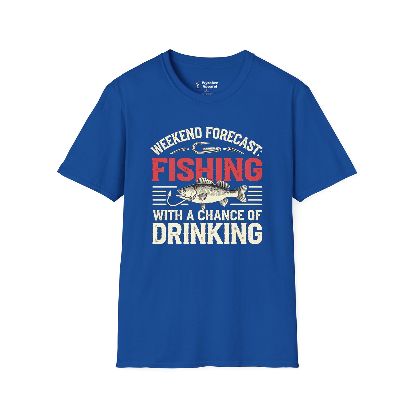 Weekend Forecast: Fishing WIth A Chance of Drinking T-Shirt