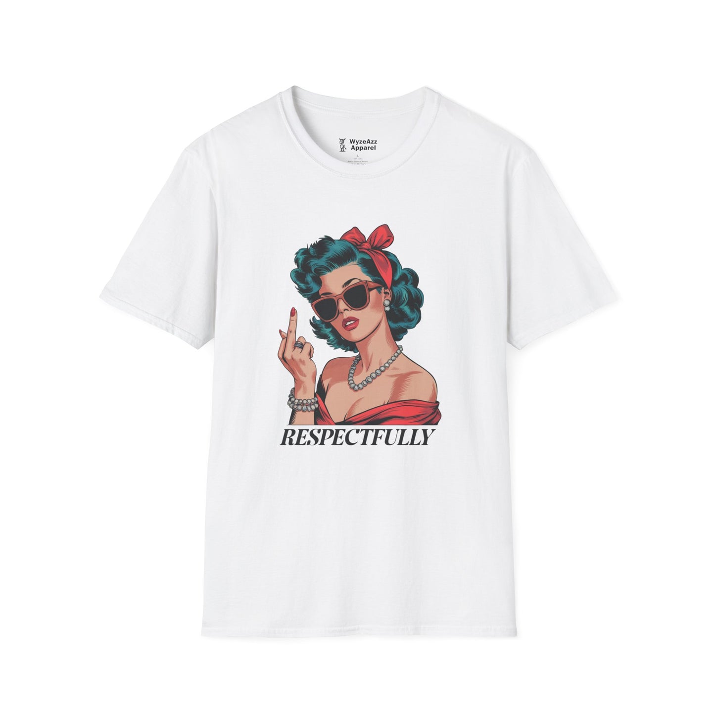 Respectfully Middle Finger T-Shirt