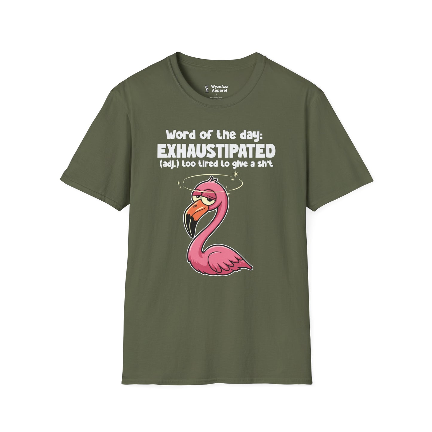 Exhaustipated - Too Tired To Give A Sh** T-Shirt