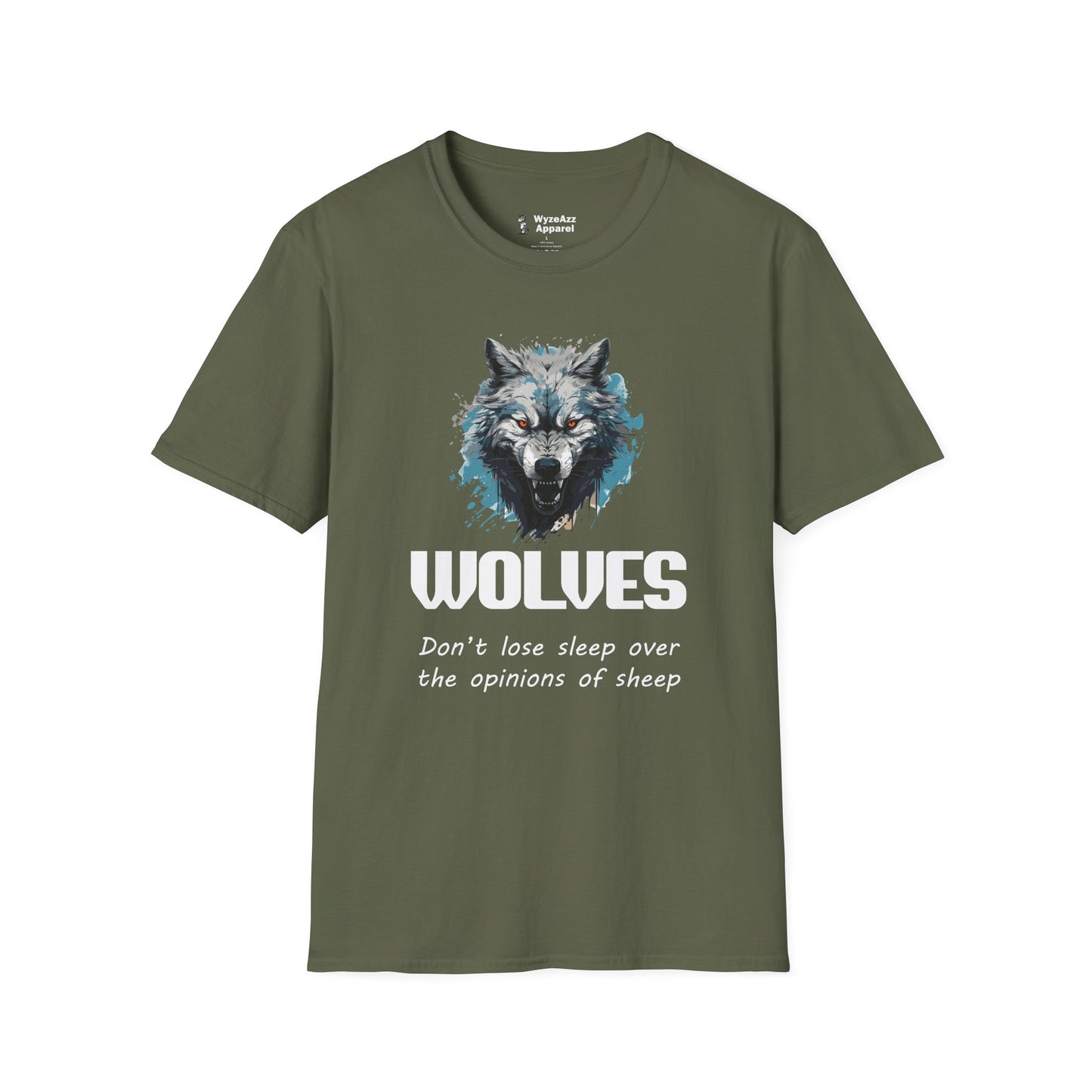 Wolves Don't Lose Sleep Over The Opinions Of Sheep T-Shirt