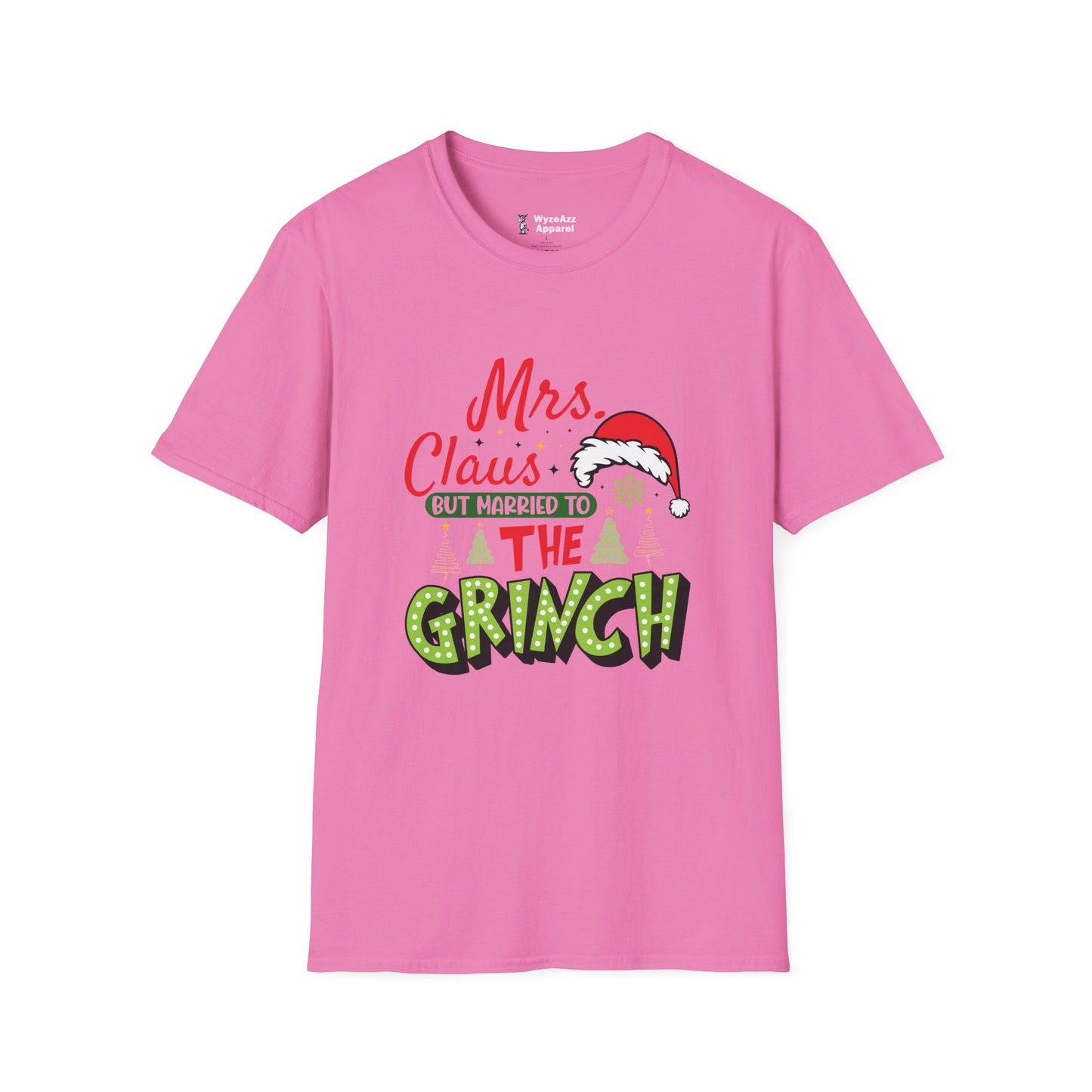 Mrs Claus But Married To The Grinch T-Shirt