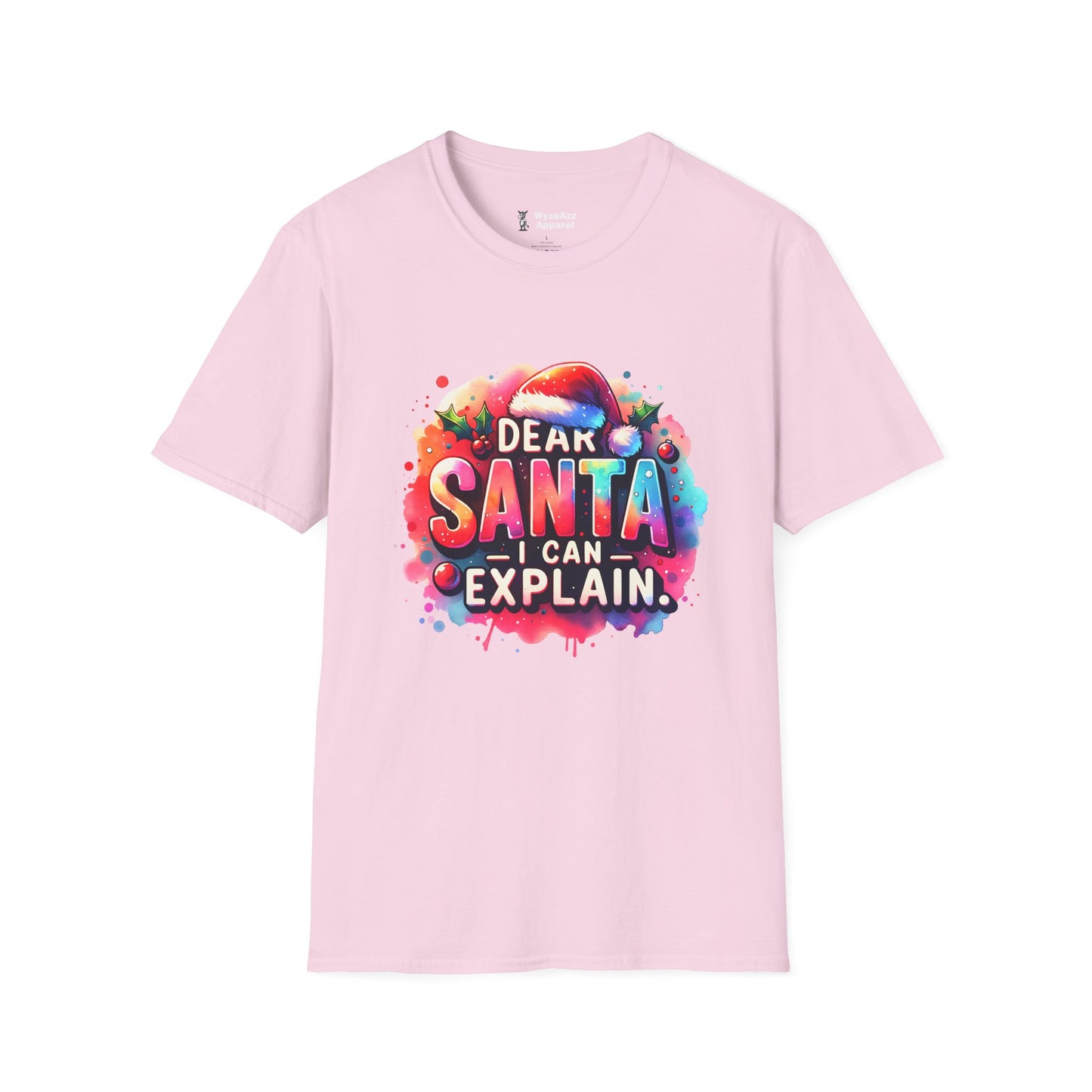 Dear Santa I Can Explain - Christmas T-Shirt