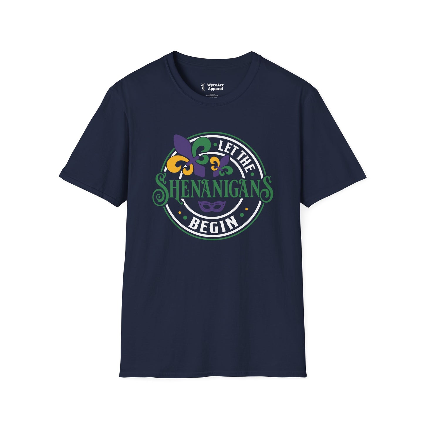 New Orleans Mardi Gras - Let The Shenanigans Begin T-Shirt