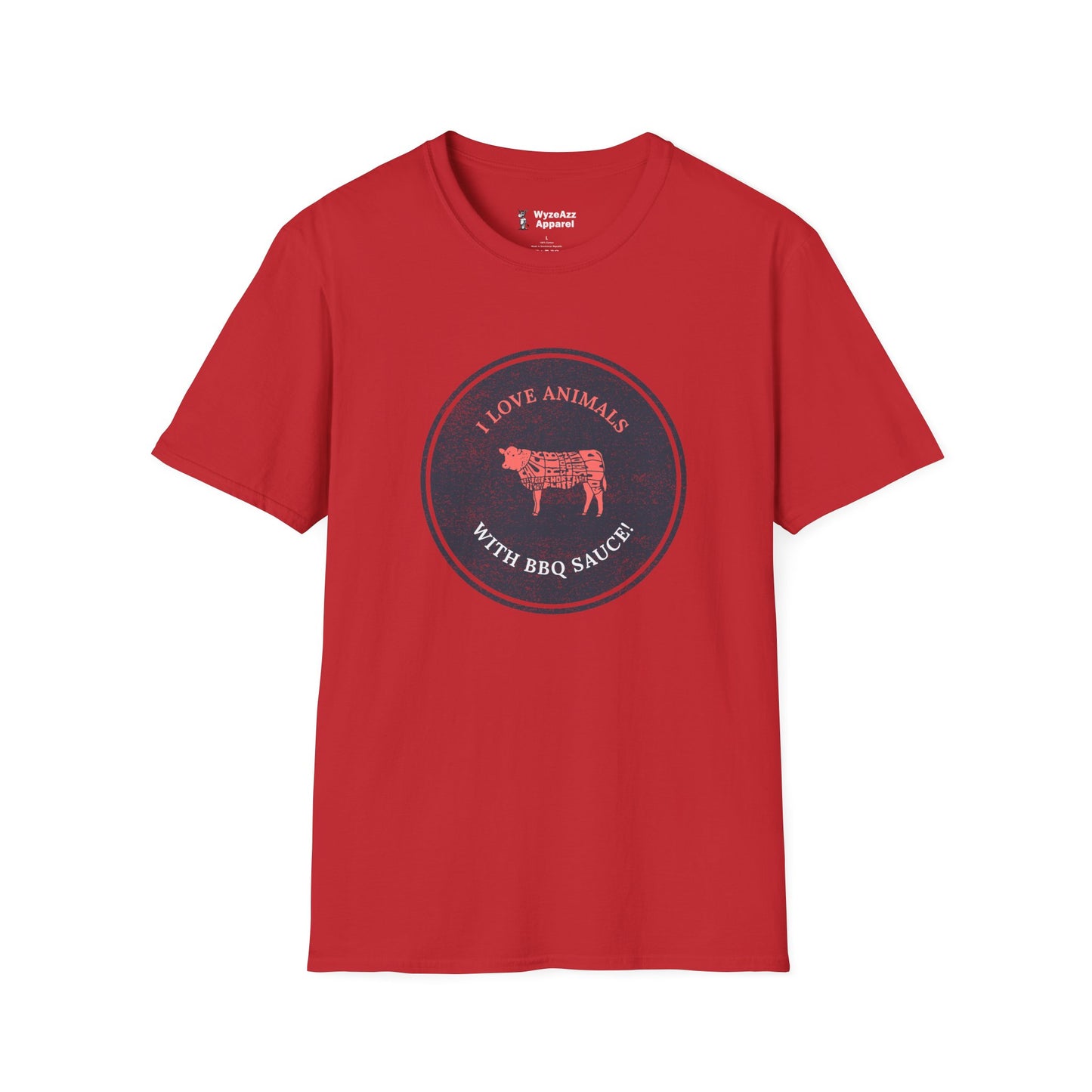 I Love Animals - With BBQ Sauce T-Shirt