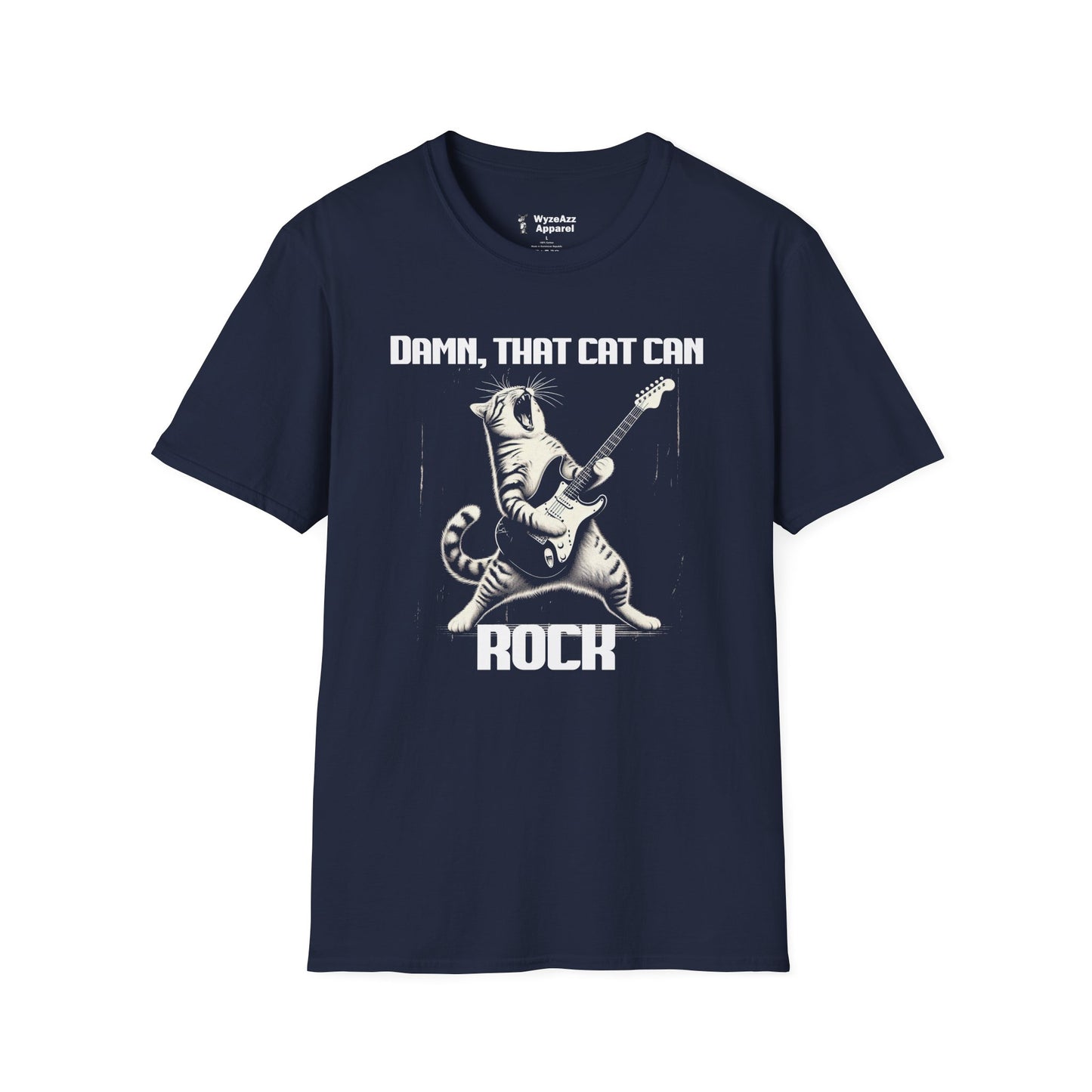 Damn That Cat Can Rock T-Shirt