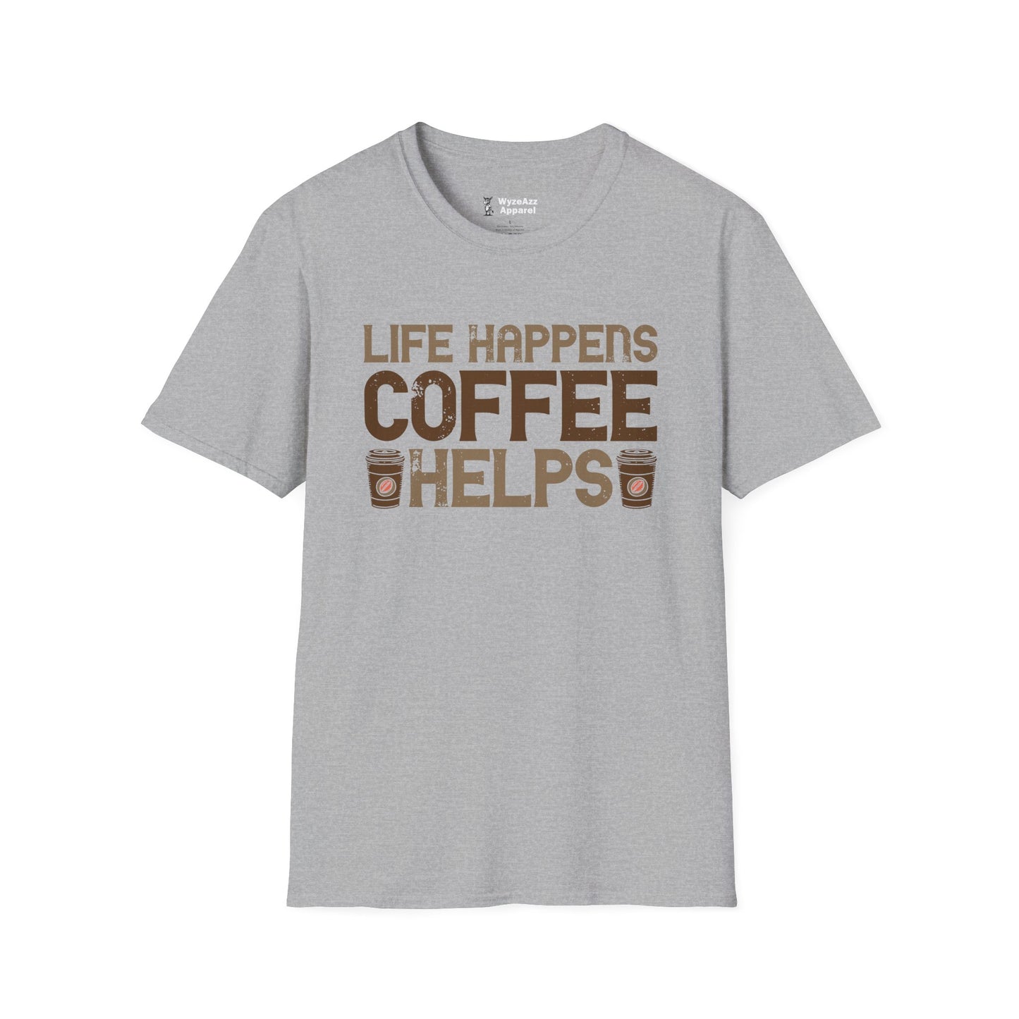 Life Happens, Coffee Helps T-Shirt