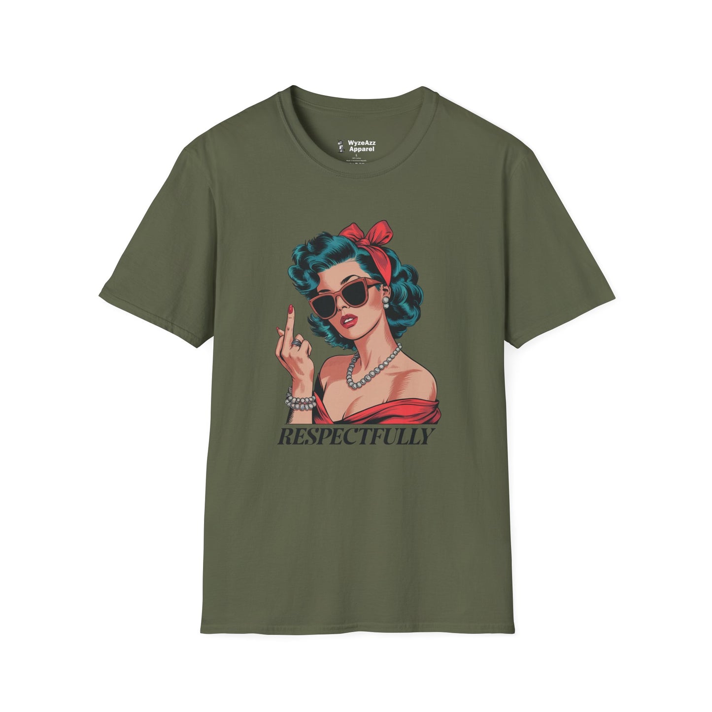 Respectfully Middle Finger T-Shirt