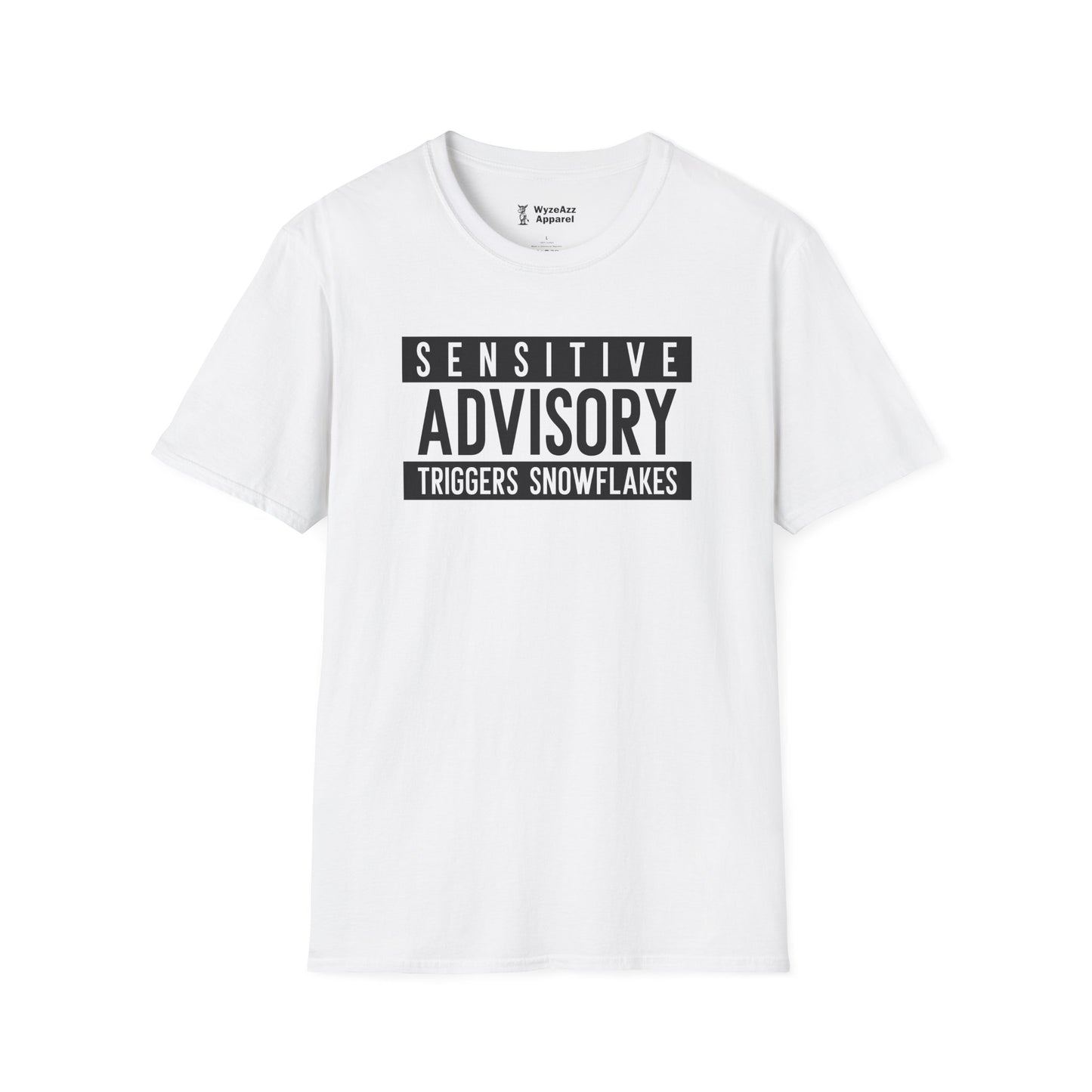 Sensitive Advisory Snowflakes T-Shirt