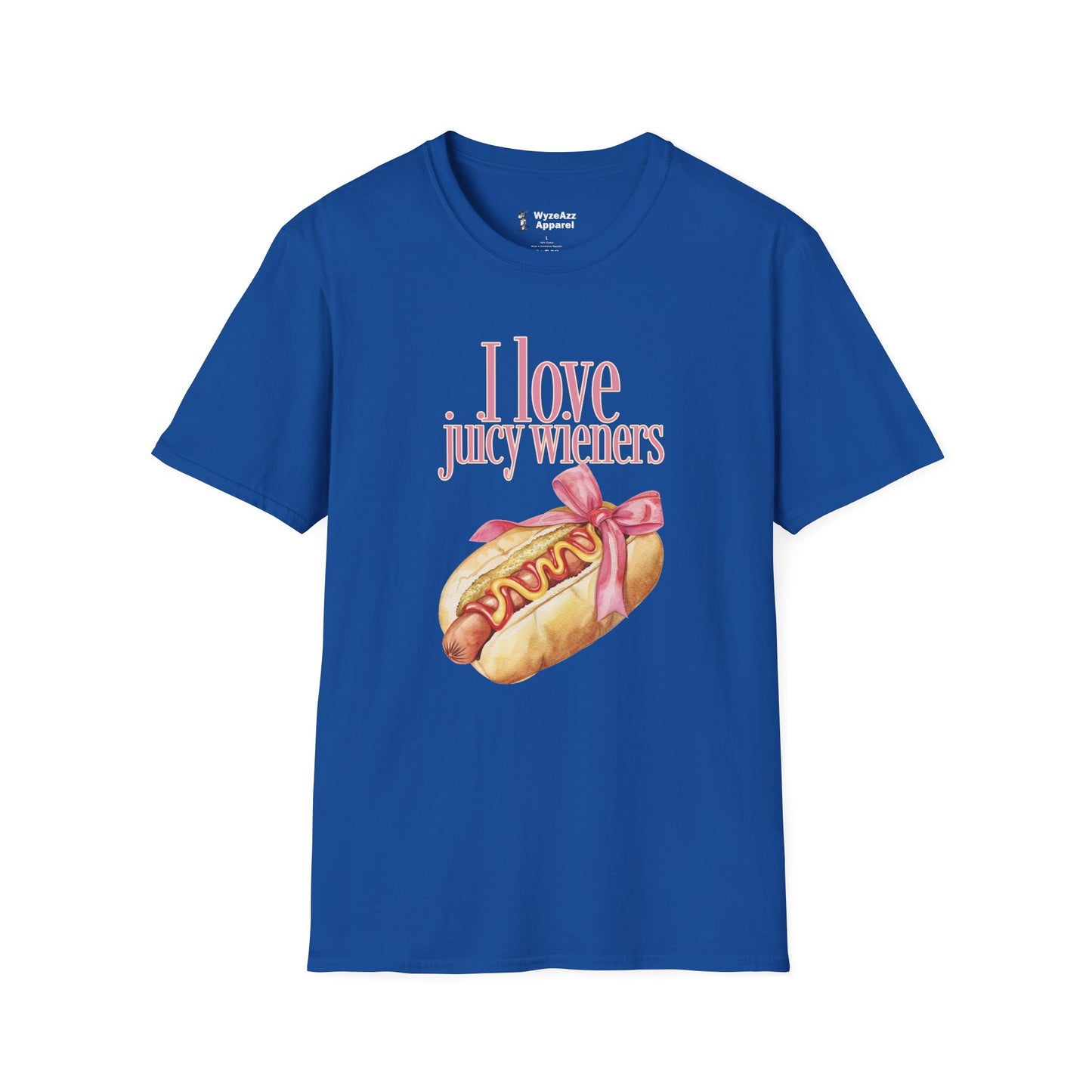 I Love Juicy Wieners Hotdog T-Shirt