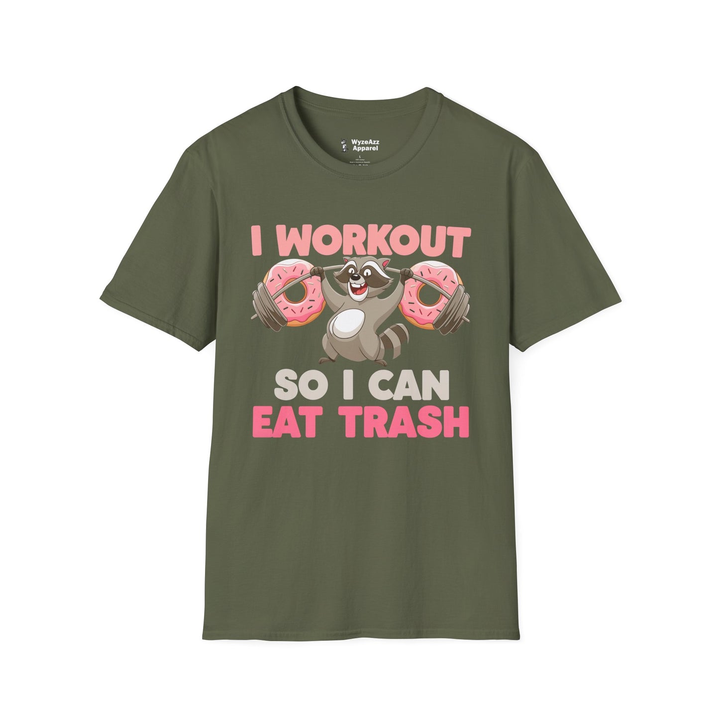 I Workout So I Can Eat Trash Junk Food T-Shirt