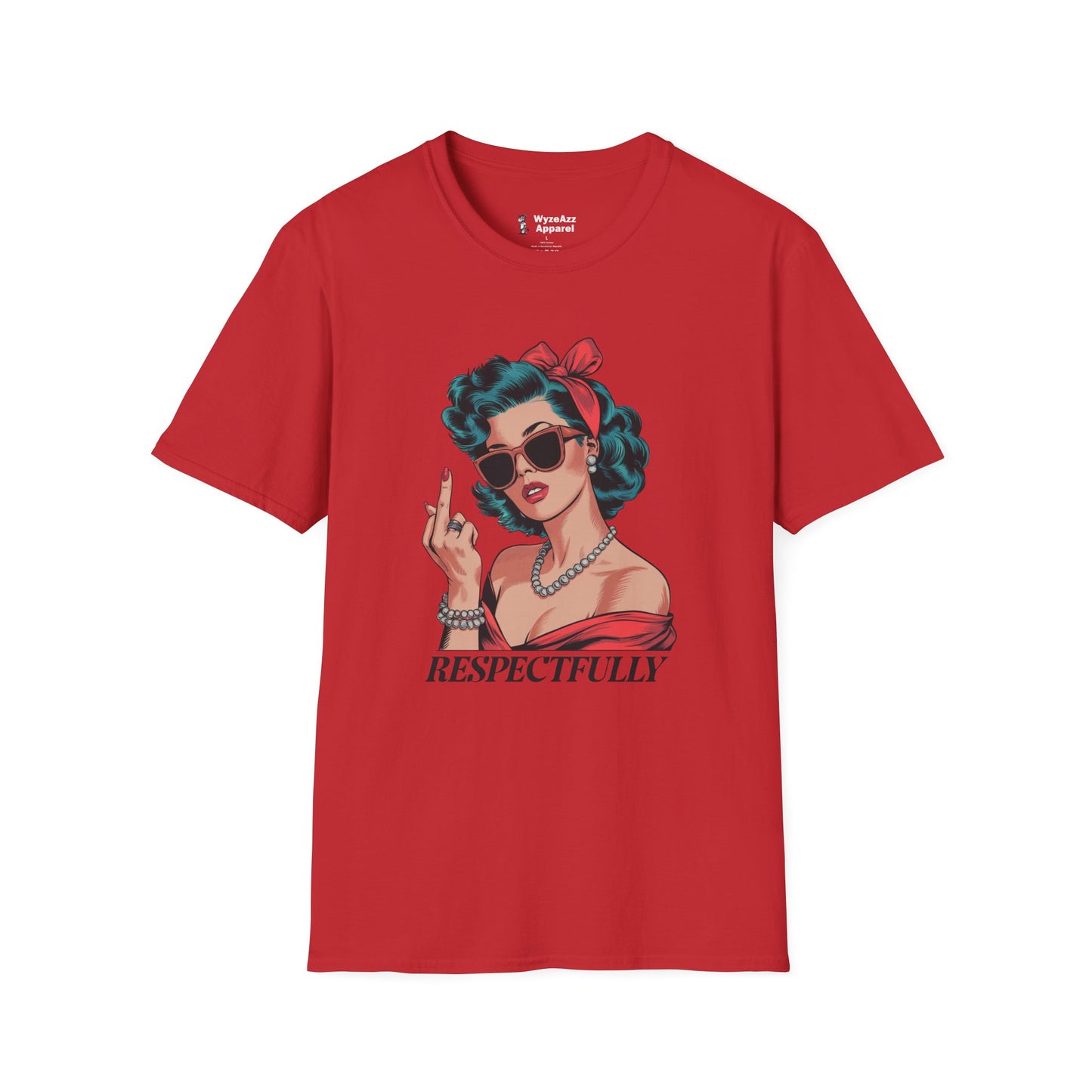 Respectfully Middle Finger T-Shirt