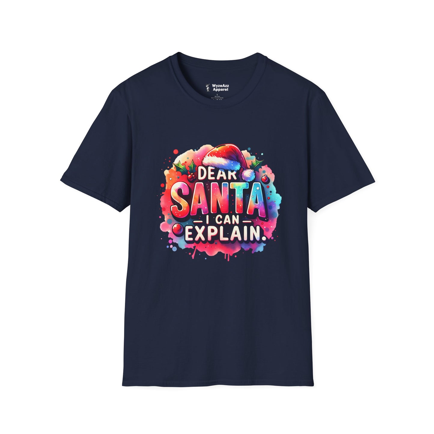 Dear Santa I Can Explain - Christmas T-Shirt