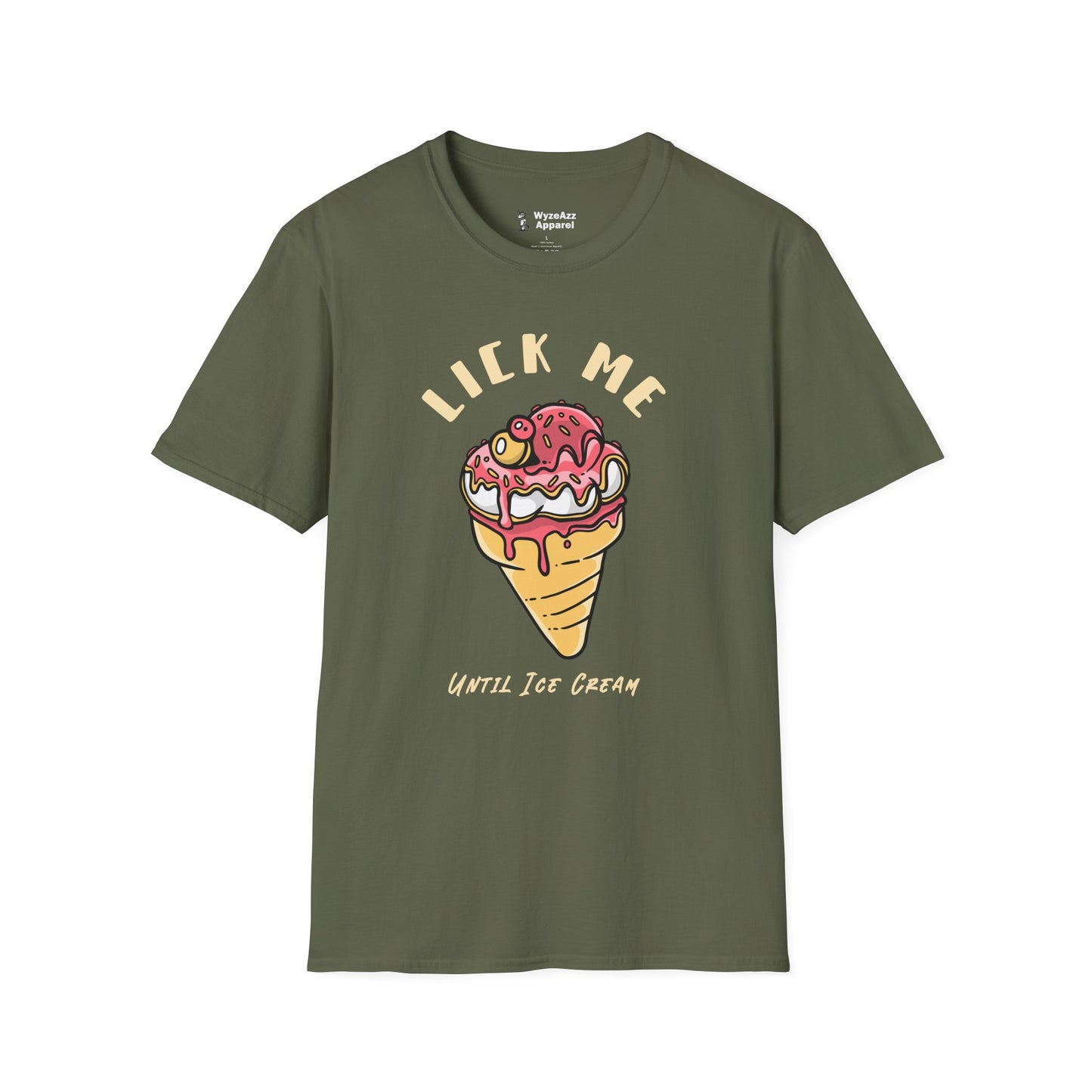 Lick Me Until Ice Cream T-Shirt
