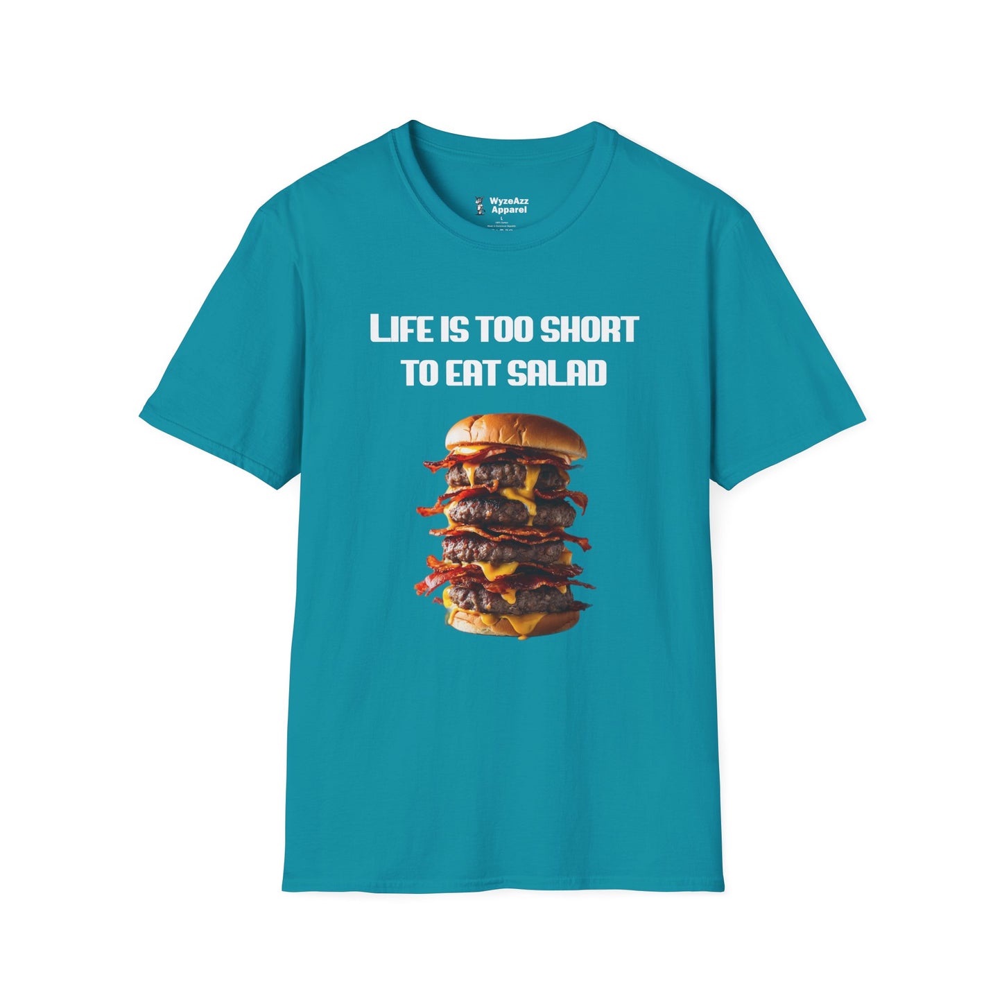 Life's Too Short To Eat Salad Burger T-Shirt