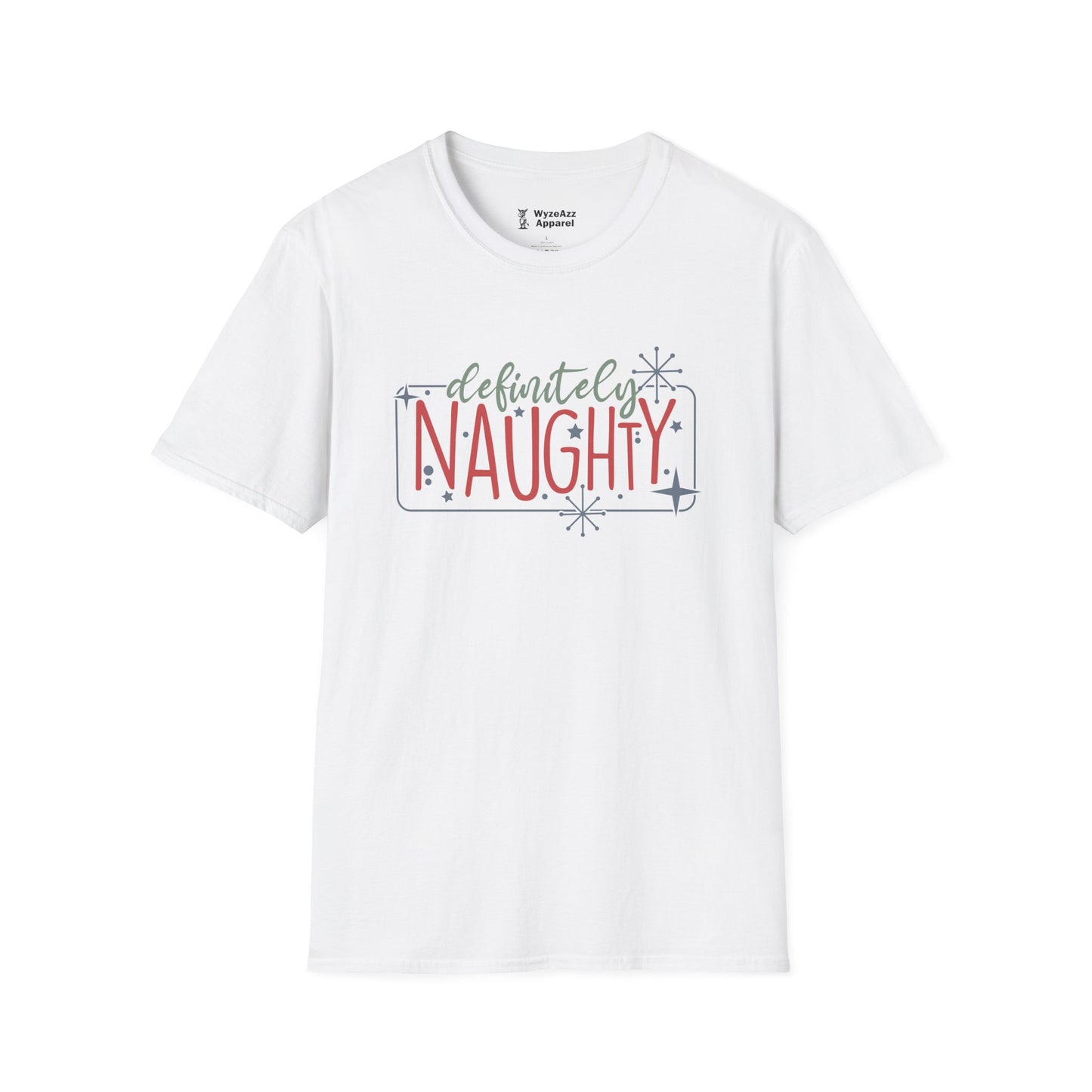 Definitely Naughty Christmas T-Shirt