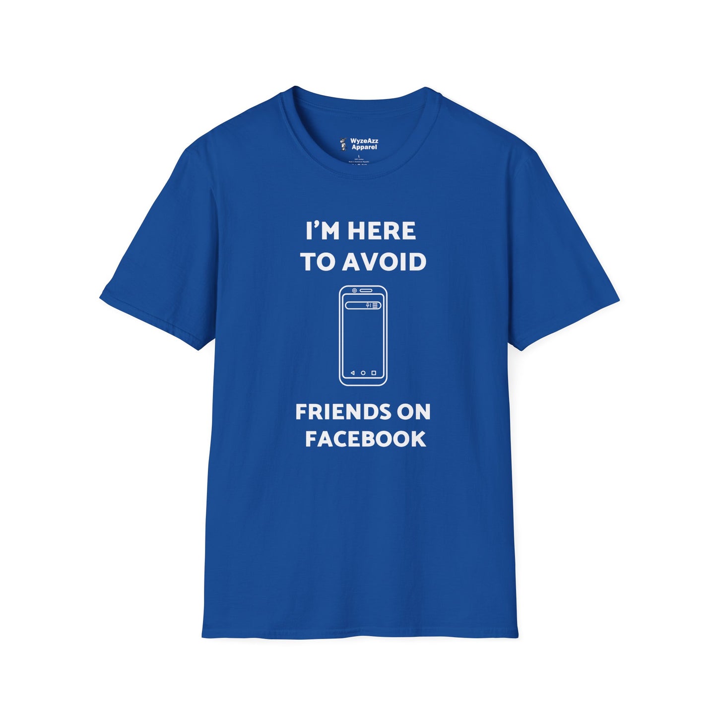 I'm Here To Avoid Friends On Facebook T-Shirt