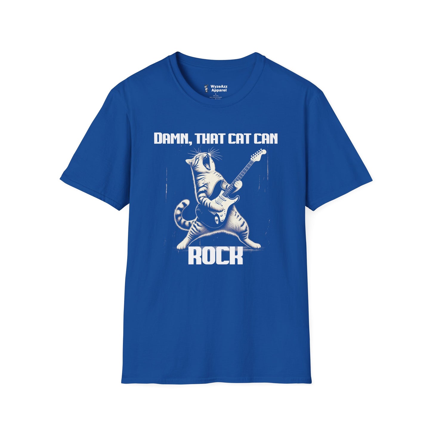 Damn That Cat Can Rock T-Shirt