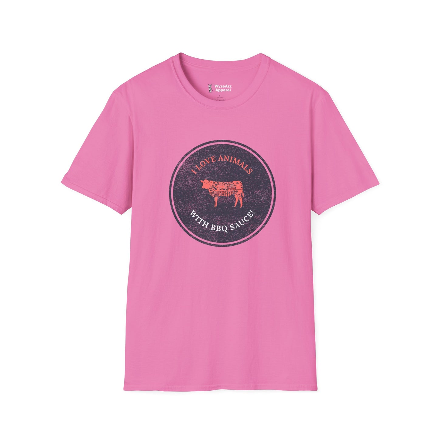 I Love Animals - With BBQ Sauce T-Shirt