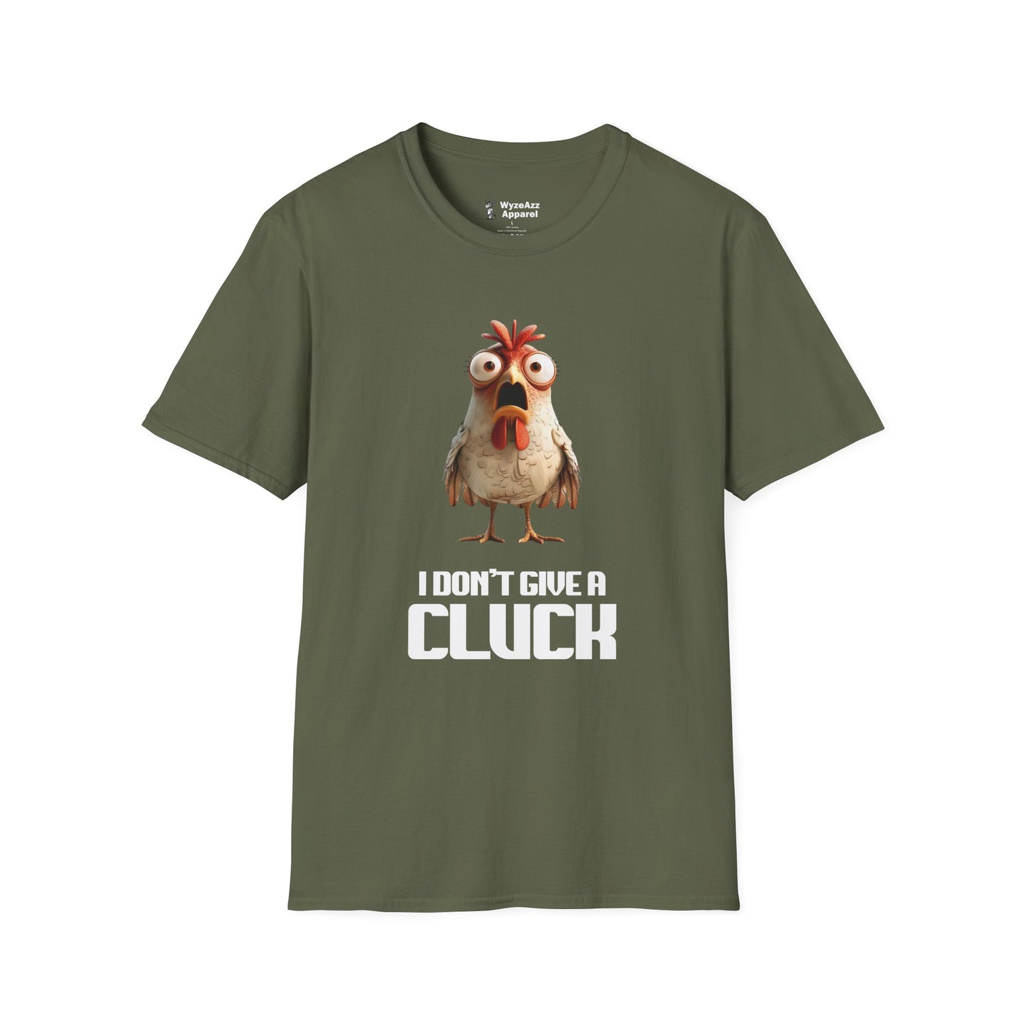 I Don't Give A Cluck Chicken T-Shirt
