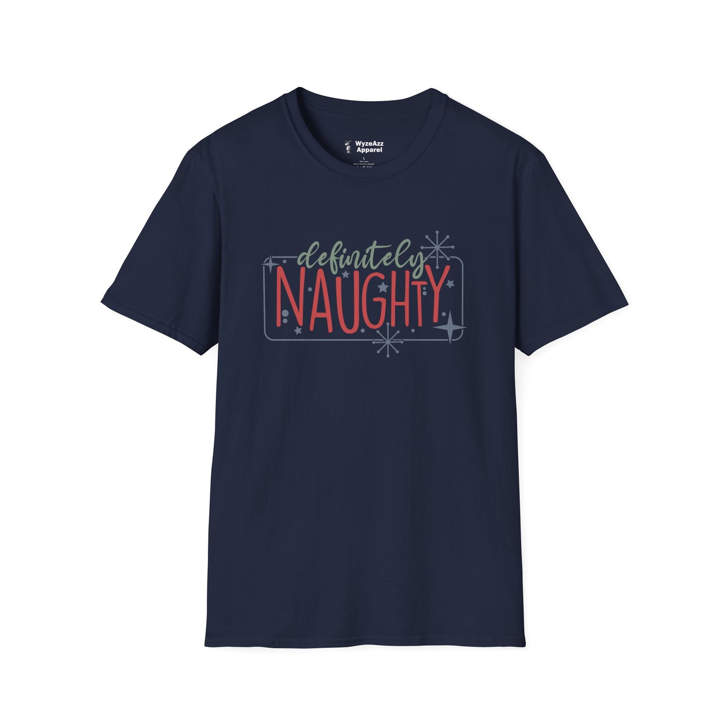 Definitely Naughty Christmas T-Shirt