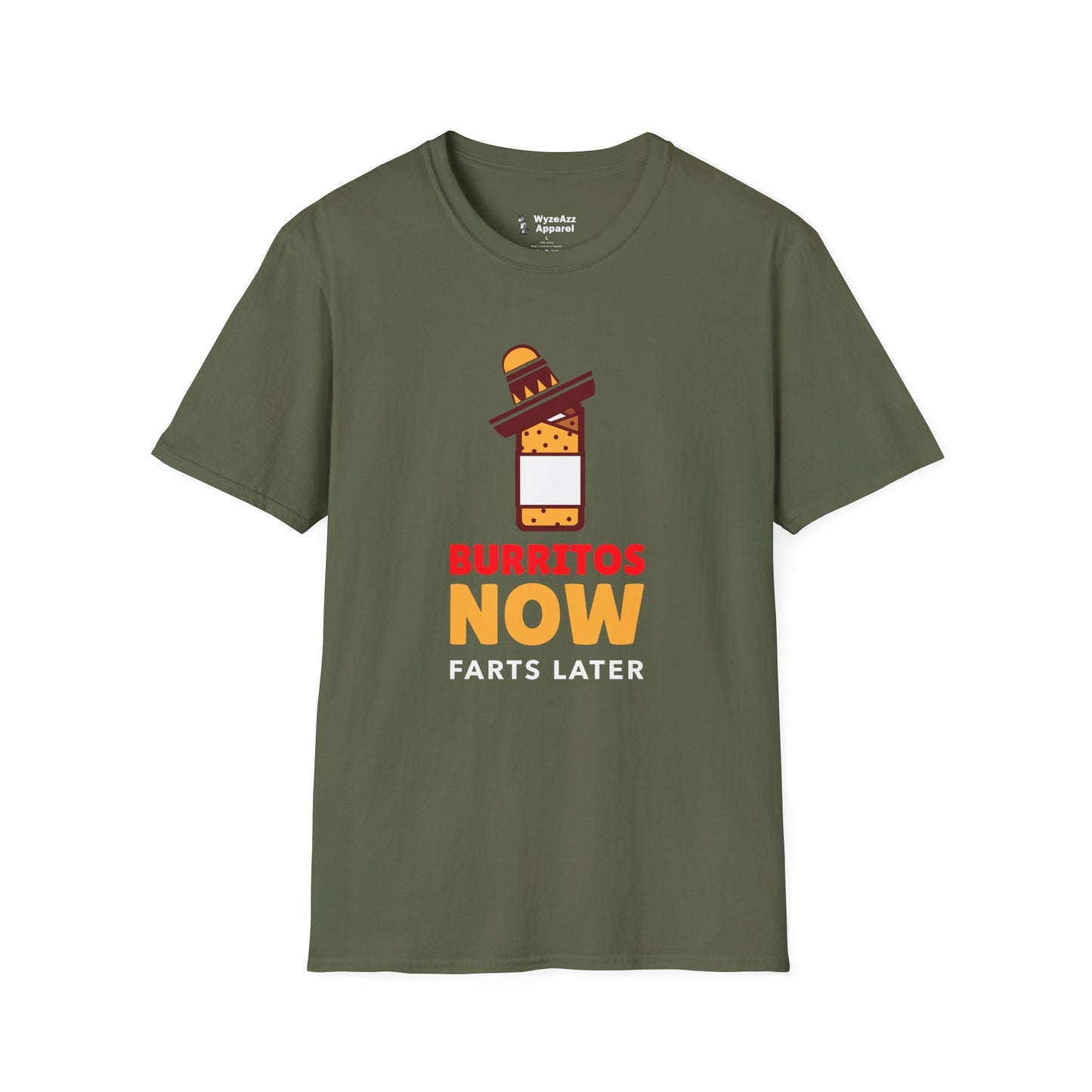 Burritos Now, Farts Later T-Shirt