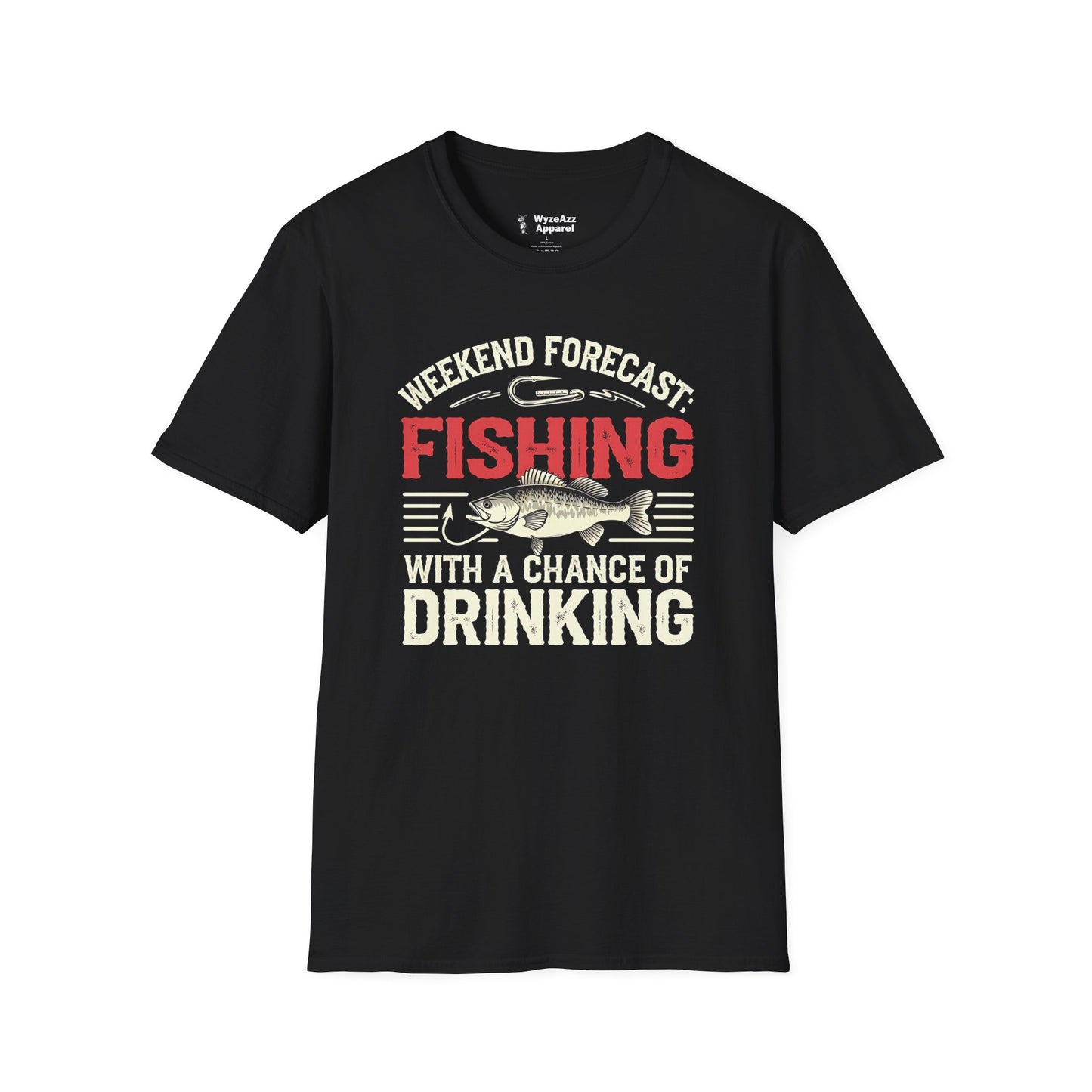 Weekend Forecast: Fishing WIth A Chance of Drinking T-Shirt