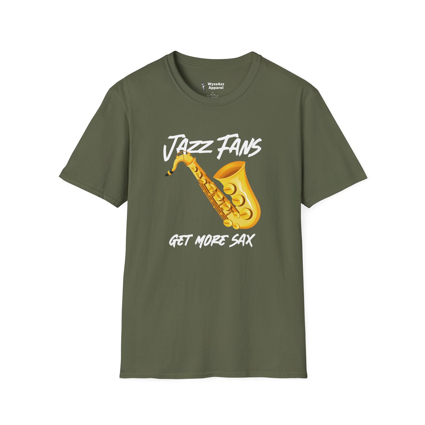 Jazz Fans Get More Sax Music T-Shirt