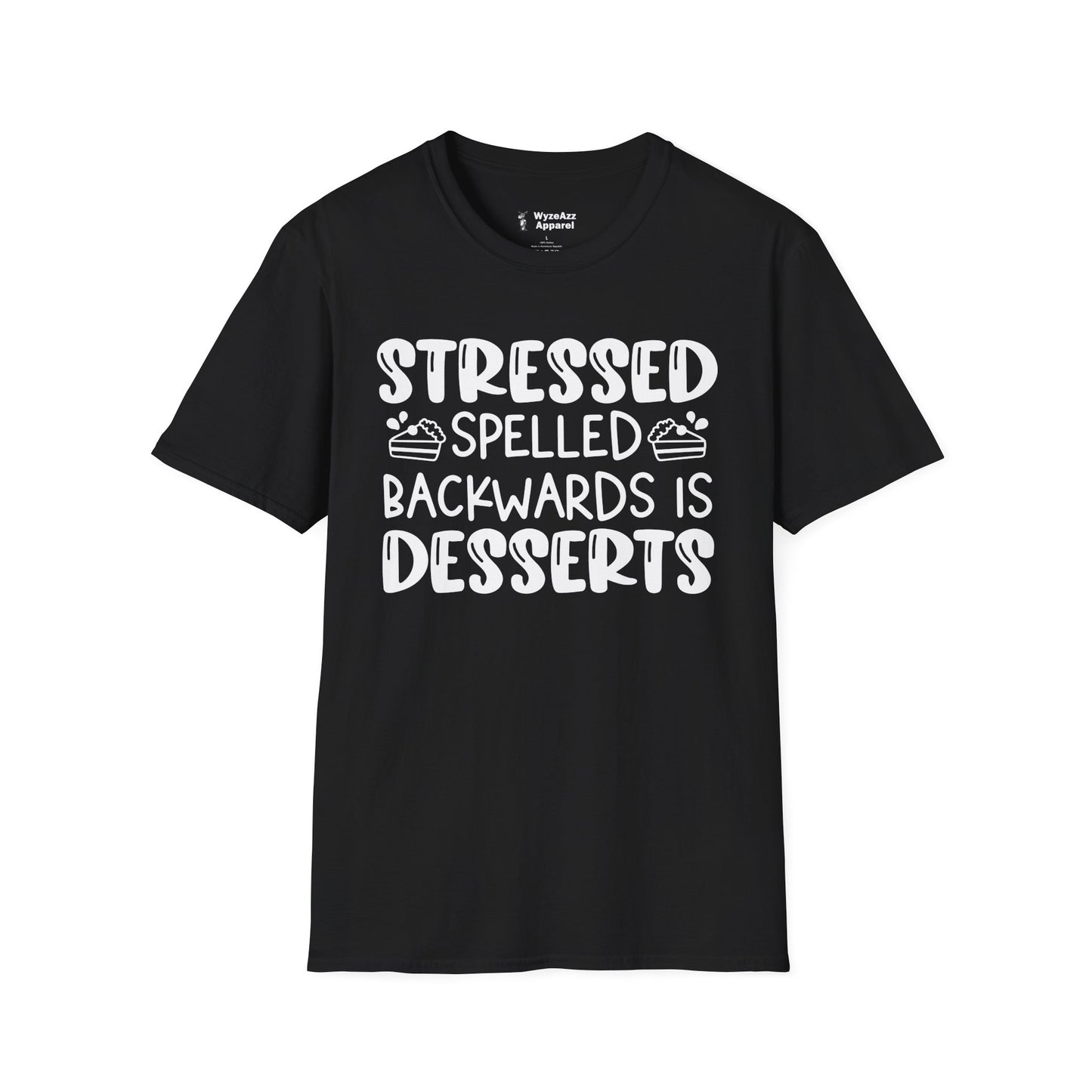 Stressed Spelled Backwards Is Desserts - Cooking T-Shirt