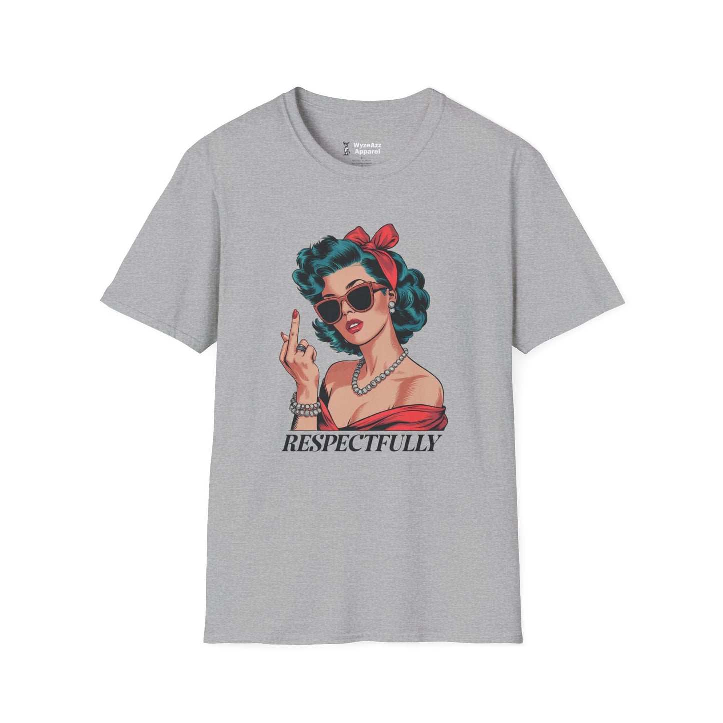 Respectfully Middle Finger T-Shirt